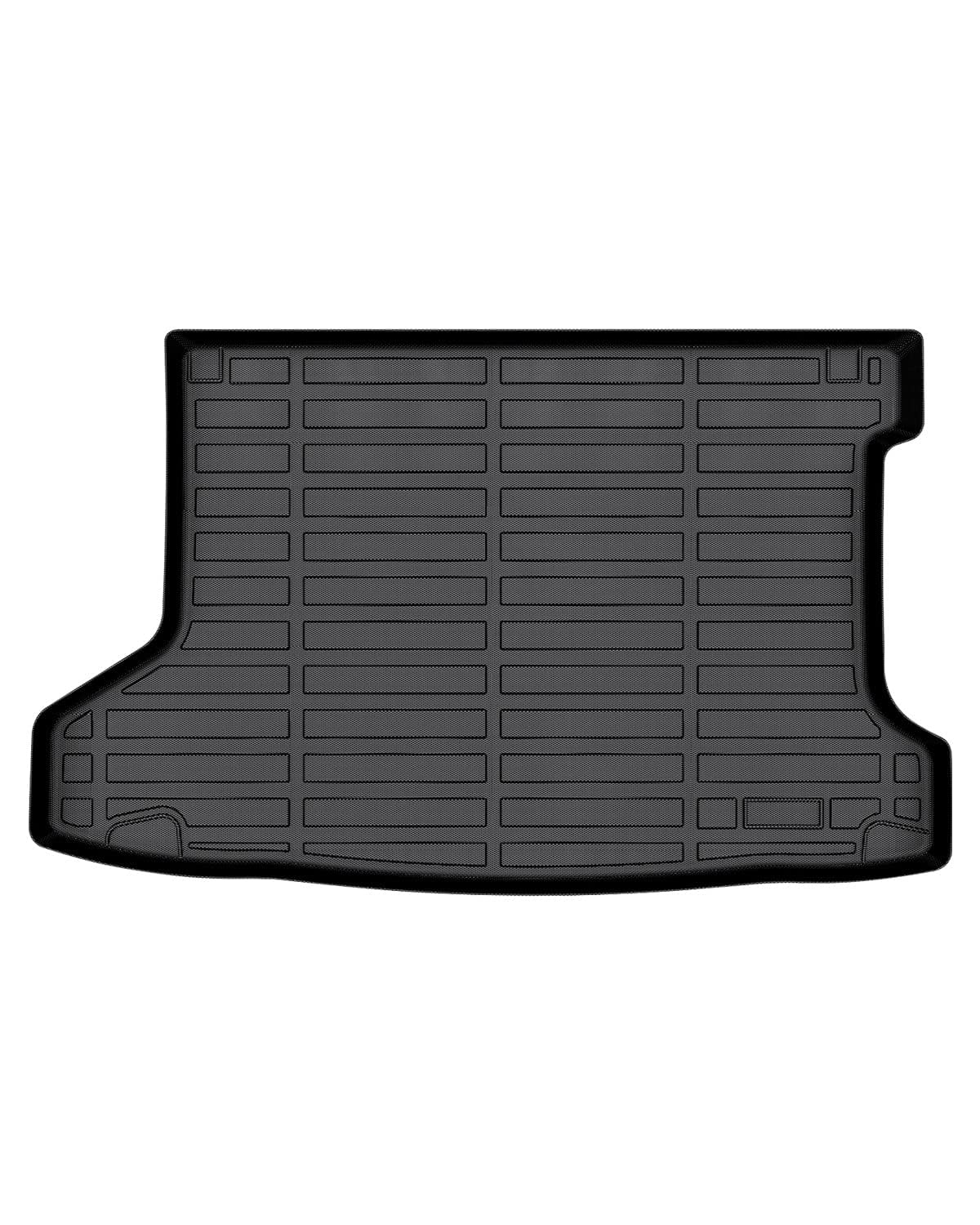 Cartist Cargo Liner Custom Fit For Hr-V Hrv 2016-2022 Fwd Models All Weather Trunk Mat High Side Waterproof Black Tpe