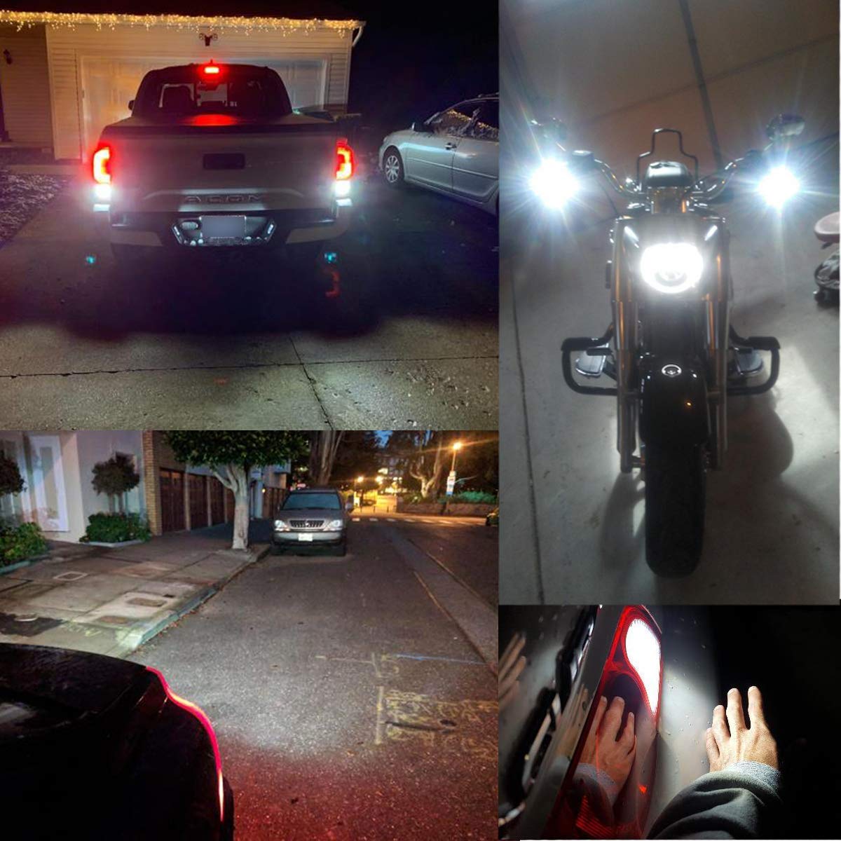 Ibrightstar Newest 9-30V Super Bright Error Free 921 T15 912 W16W Led Bulbs With Projector Replacement For Back Up Reverse Light