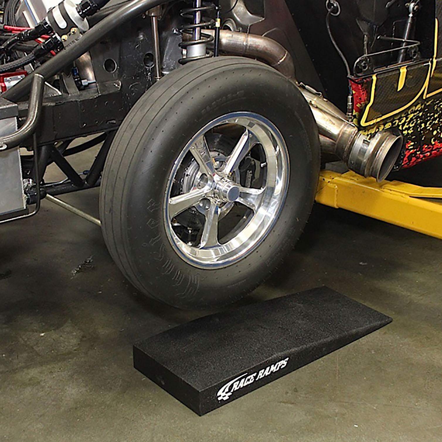 RACE RAMPS Race Ramps RR-TJ Trak - Jax, Large Foam Car Ramps, Black
