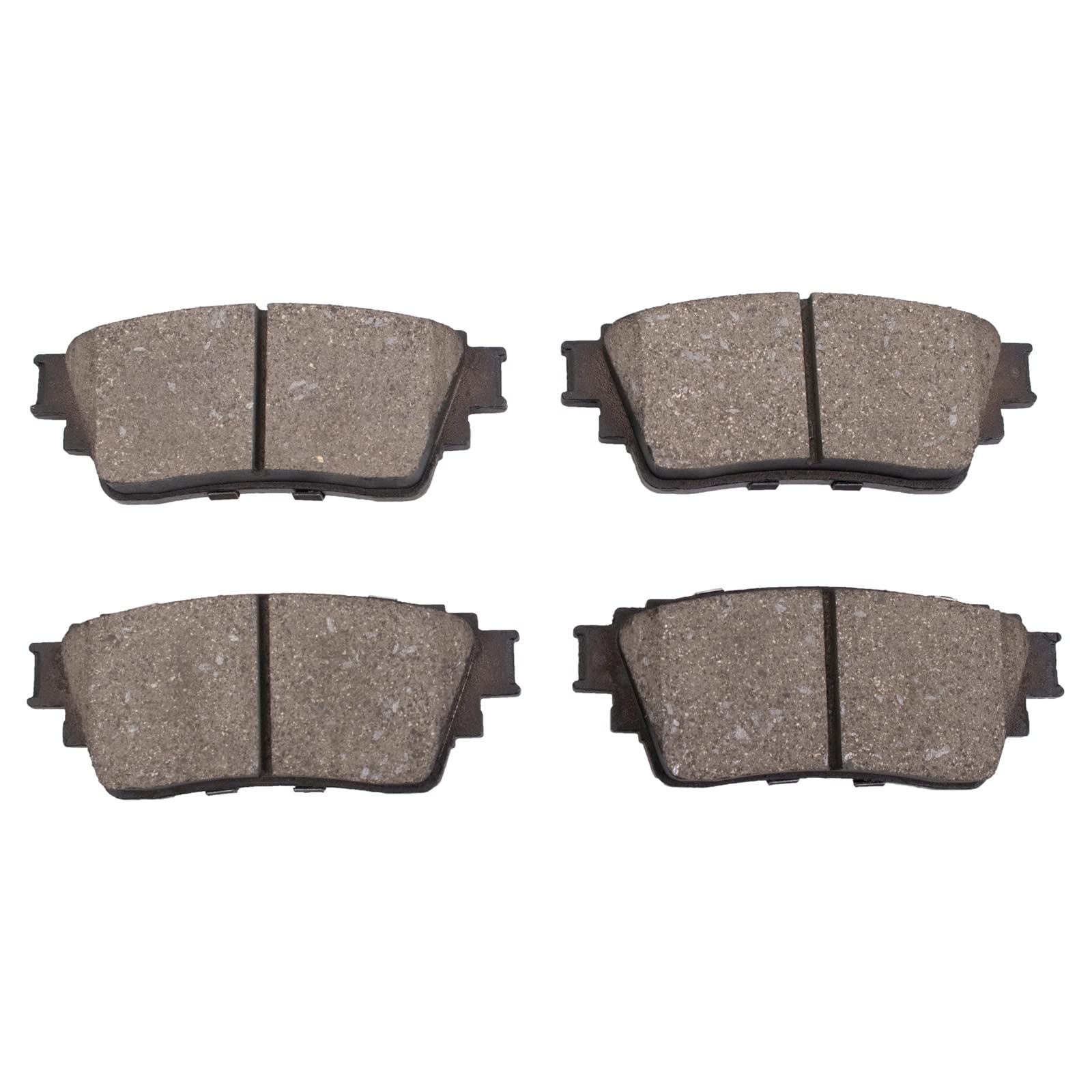 TRQ Rear Brake Pads Ceramic Compatible with 2018-2020 Mitsubishi Eclipse Cross 2017-2020 Outlander 2018-2021 Outlander PHEV
