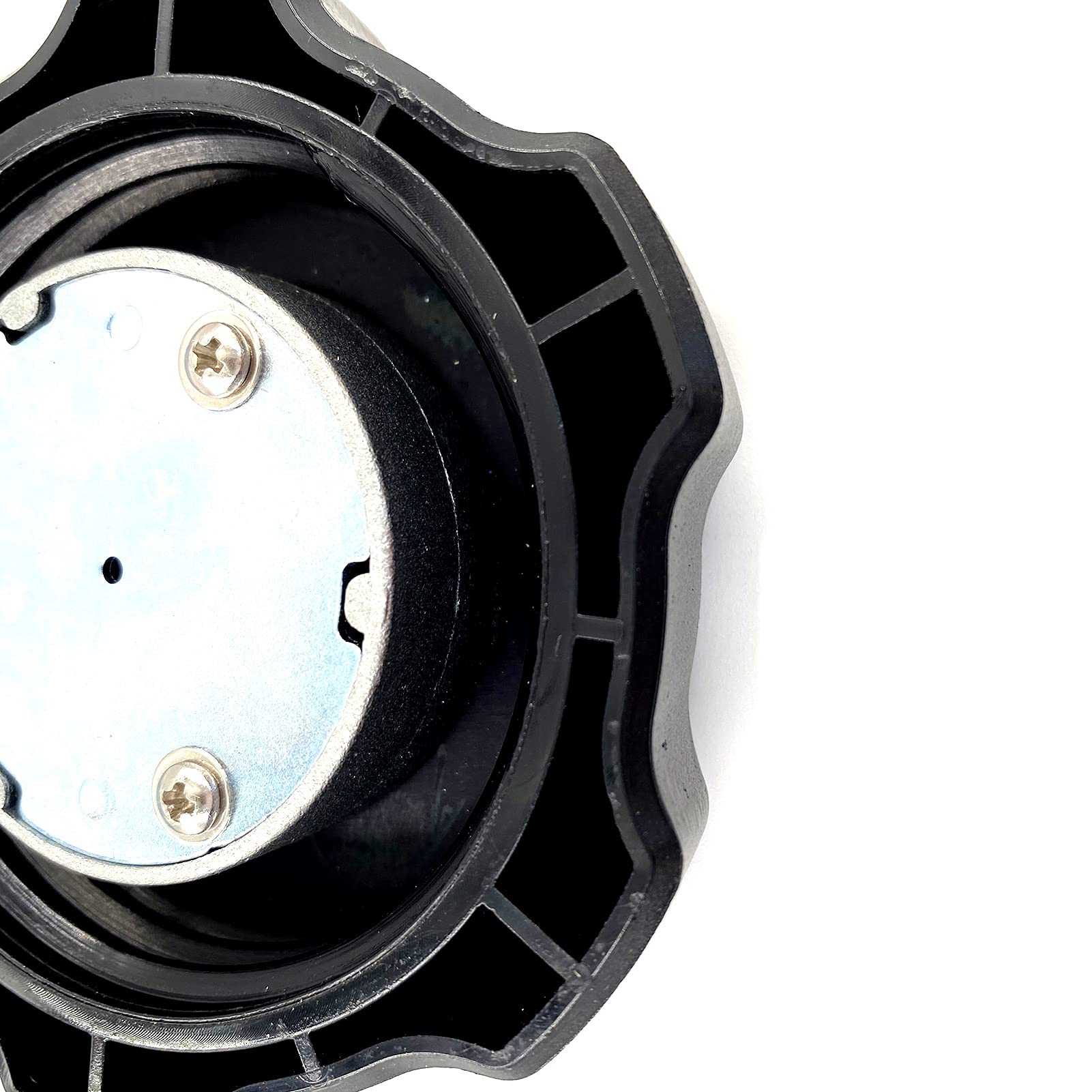 BRGMAX Fuel Gas Cap Lid for Yamaha Rhino 450 660 700 Viking 700 - Black - Model 2P5-24610-00-00