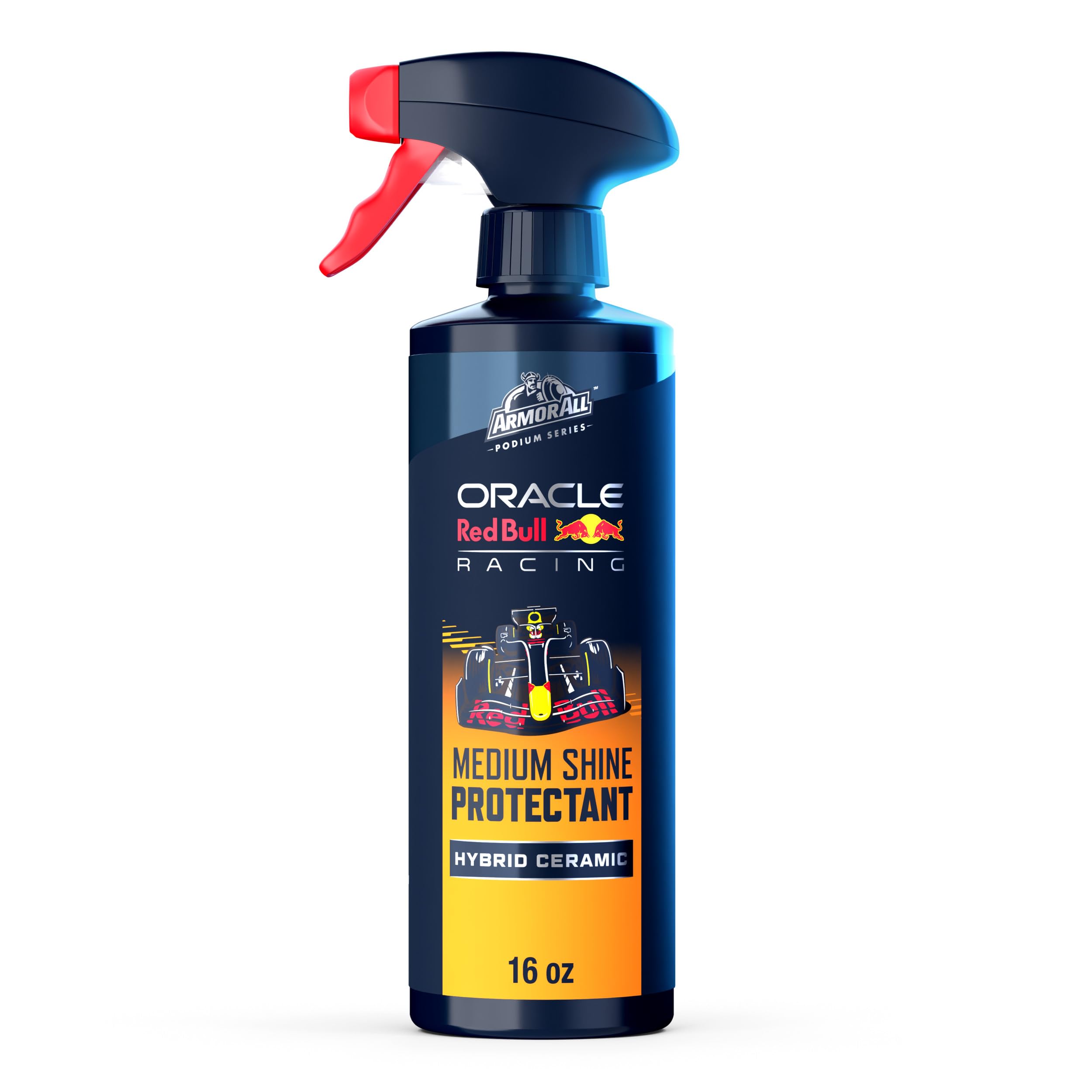 Armor All Podium Series Hybrid Ceramic Medium Shine Protectant Spray, 16 fl oz, Car Interior Protectant Developed in Collaborati