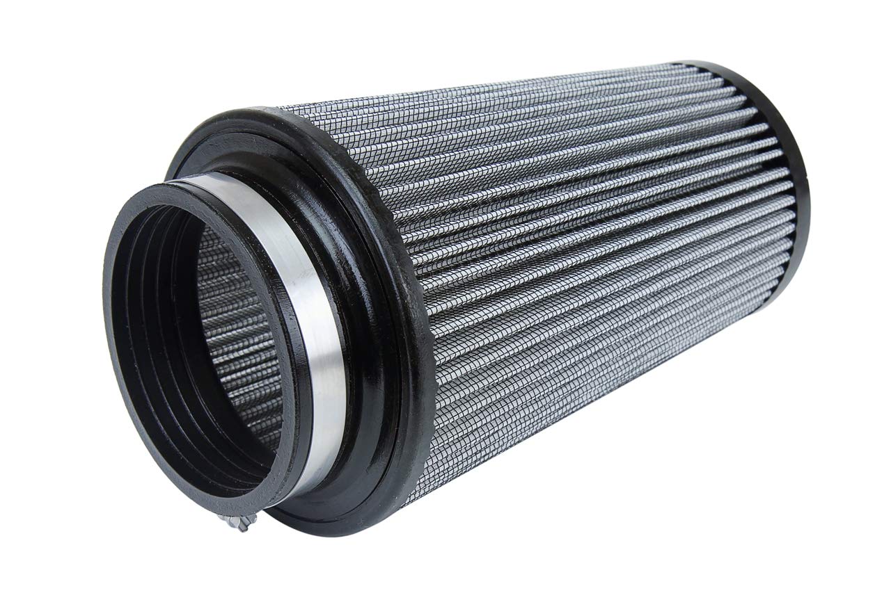 Hps Performance Air Filter 4'' Id, 9'' Element Length, 10.75'' Overall Length, Gray (Hps-4301)