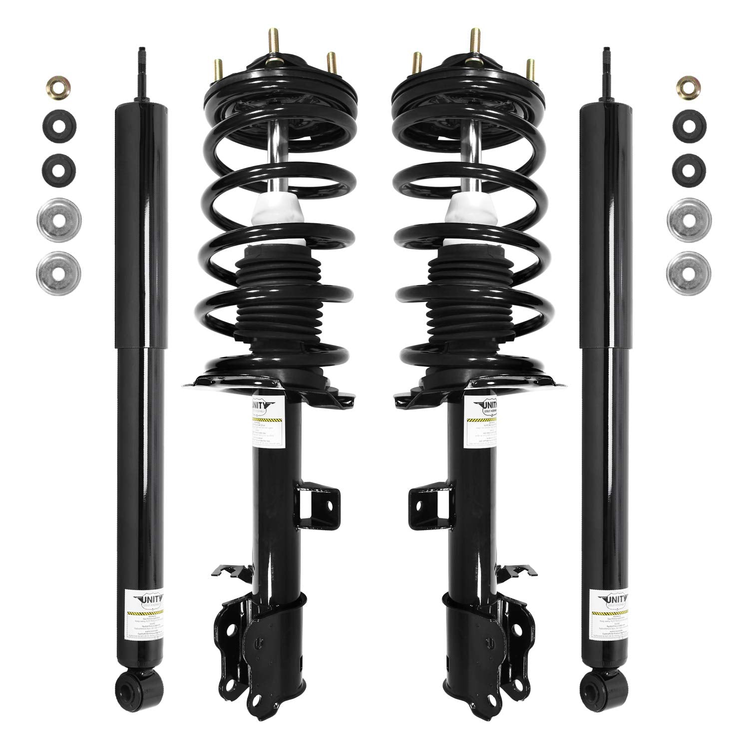 Unity Complete Strut Assembly Kit - Front & Rear 4 Wheel - Model 4-11621-252010-001