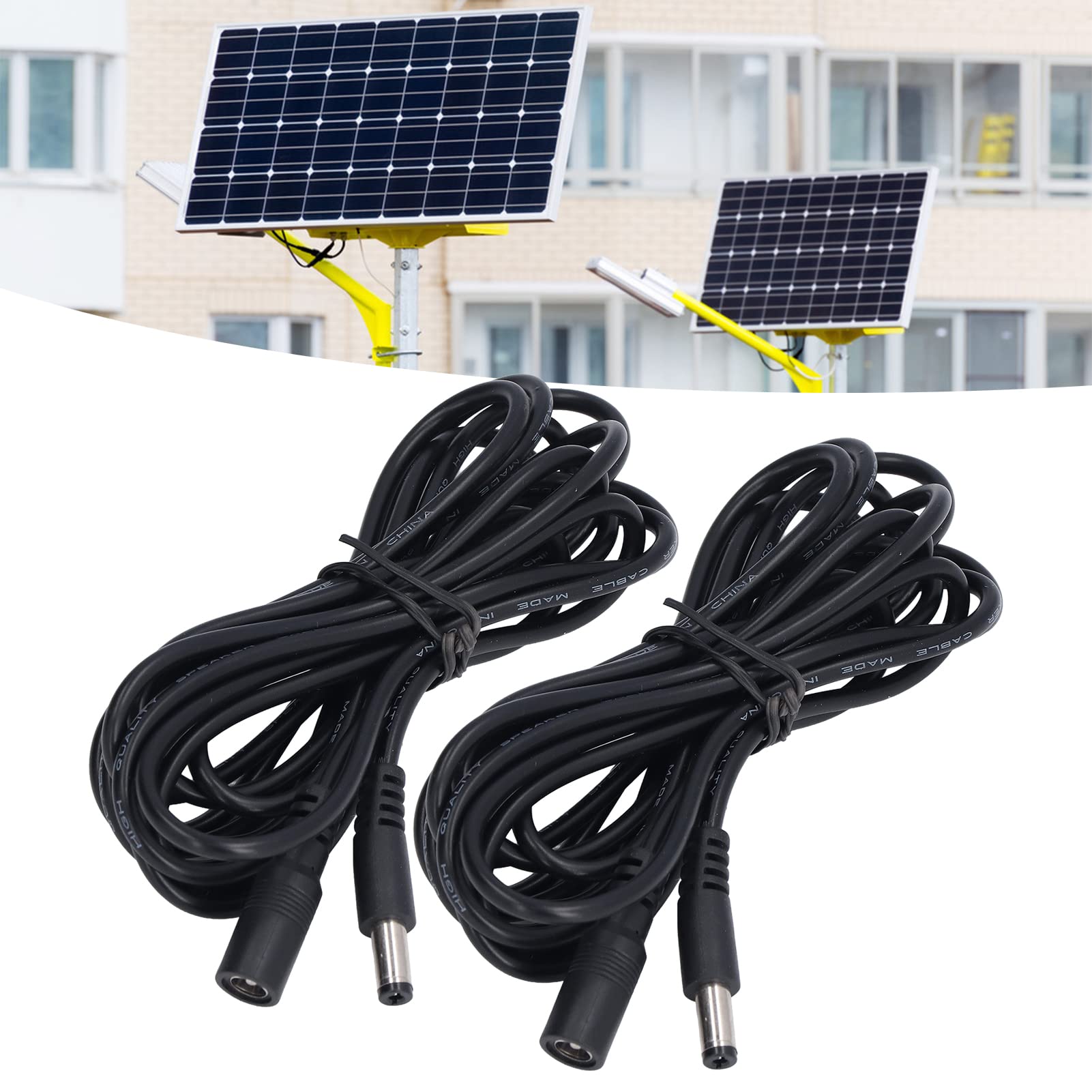 Power Extension Cable, Dc 12V 24V 24Awg 9.5Ft Led Extension Cord Power Supply Extension Cable Outdoor Extension Cord For Led Str