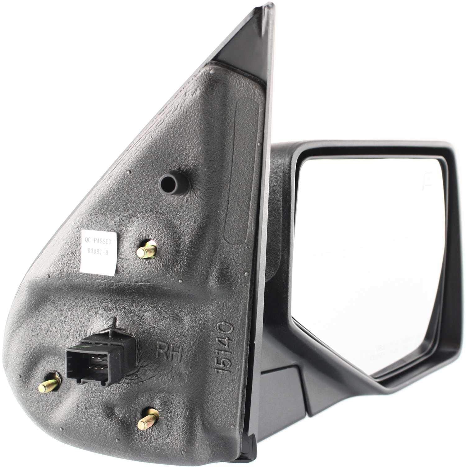Kool Vue Mirror Passenger Side Compatible with 2006-2010 Ford Explorer & 2007-2010 Explorer Sport Trac Power Glass, Heated, With