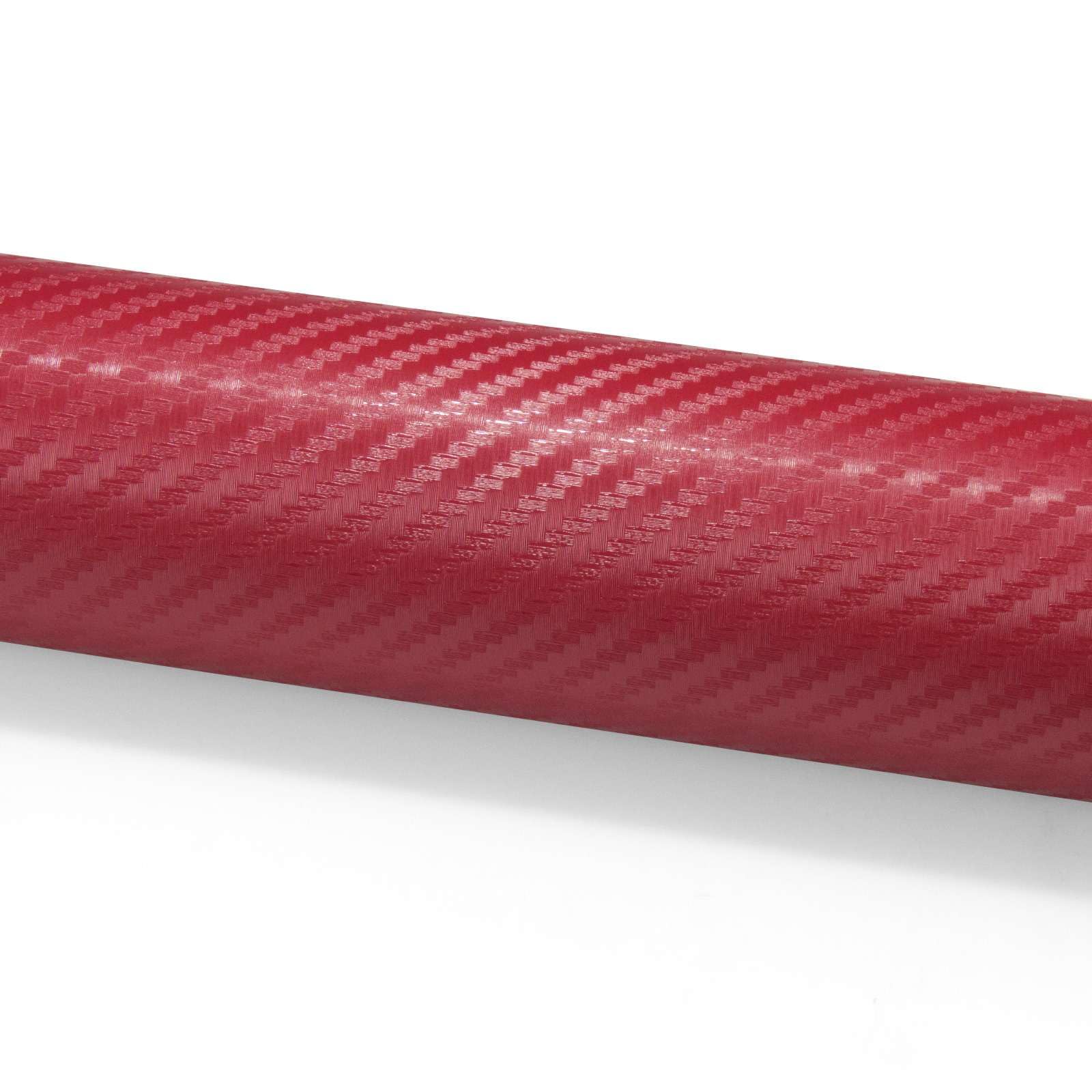 12''x60'' (1FTx5FT) Burgundy 3D Carbon Fiber Textured Matte Flat Vinyl Wrap Auto Car Sticker Decal Film Sheet Bubble Free Air Re