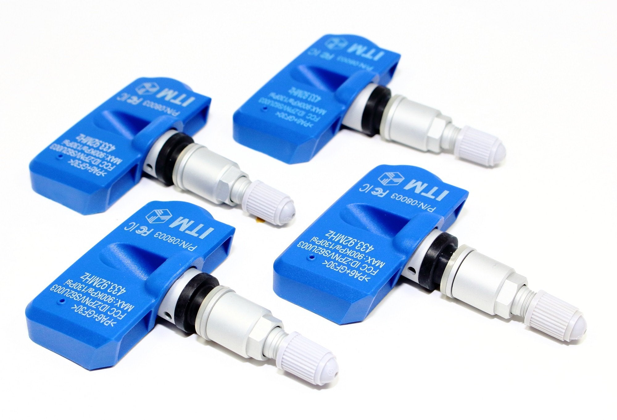 Itm Set Of 4 Tpms 433Mhz Tire Pressure Sensors 2017-2018 Tesla Model 3 All Models Vdo Oem Replacement