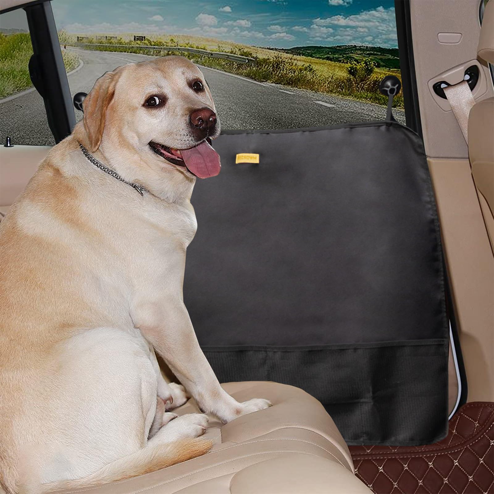 2 Packs Dog Car Door Protector -2025 Upgraded Waterproof Pet Cars Doors Cover Anti Scratch Vehicle Door Protector, Guard For Car