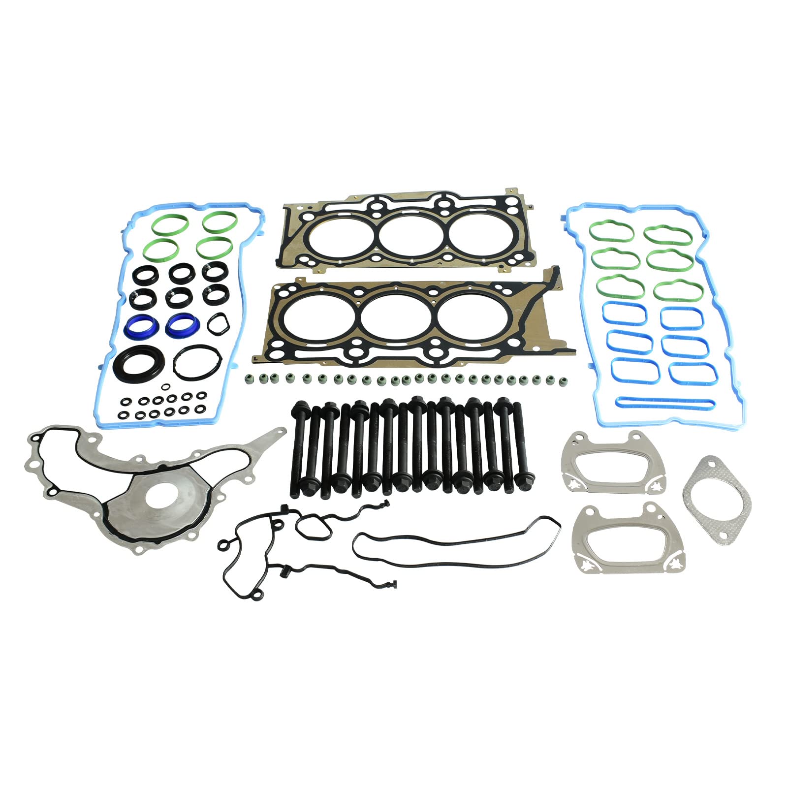 3.6 Pentastar Head Gasket Set HS26541PT Head Bolts for 2011-2016 Chrysler 200 300 Dodge Charger Journey Ram 1500 Jeep Grand Cher