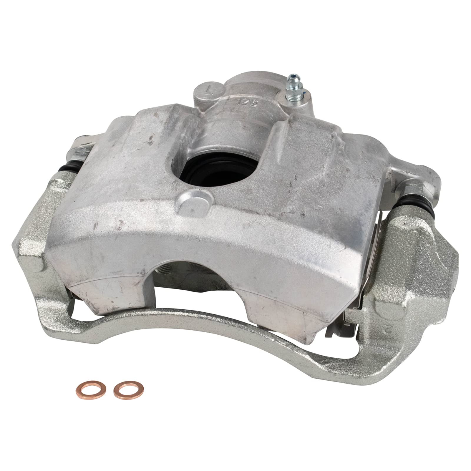 Trq Front Brake Caliper Set Driver & Passenger Side Compatible With 2008-2011 Ford Focus