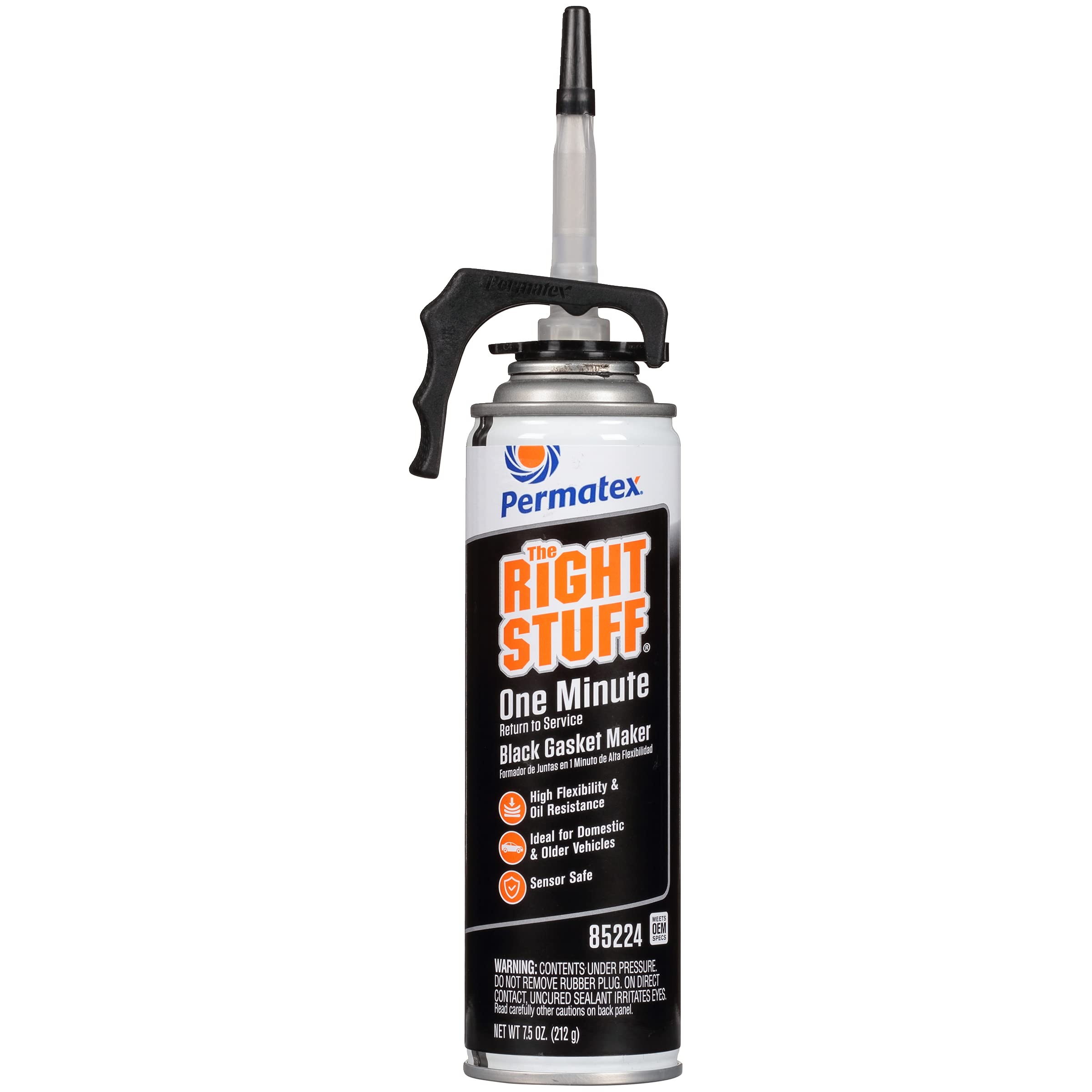Permatex 85224 The Right Stuff Gasket Maker, 7.5 Oz. Powerbead Can