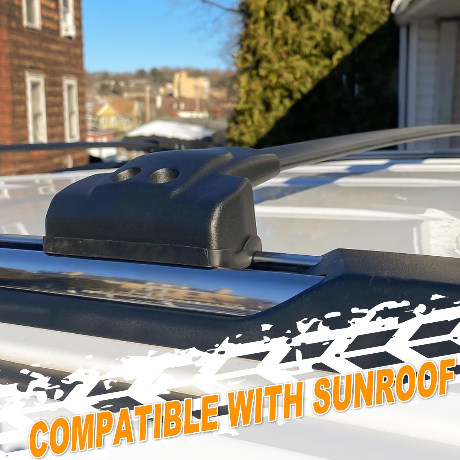 Snailfly 220 Lbs Roof Rack Cross Bars Fit For 2011-2021 Jeep Grand Cherokee Crossbars Cargo Luggage Rack, Aluminum Alloy