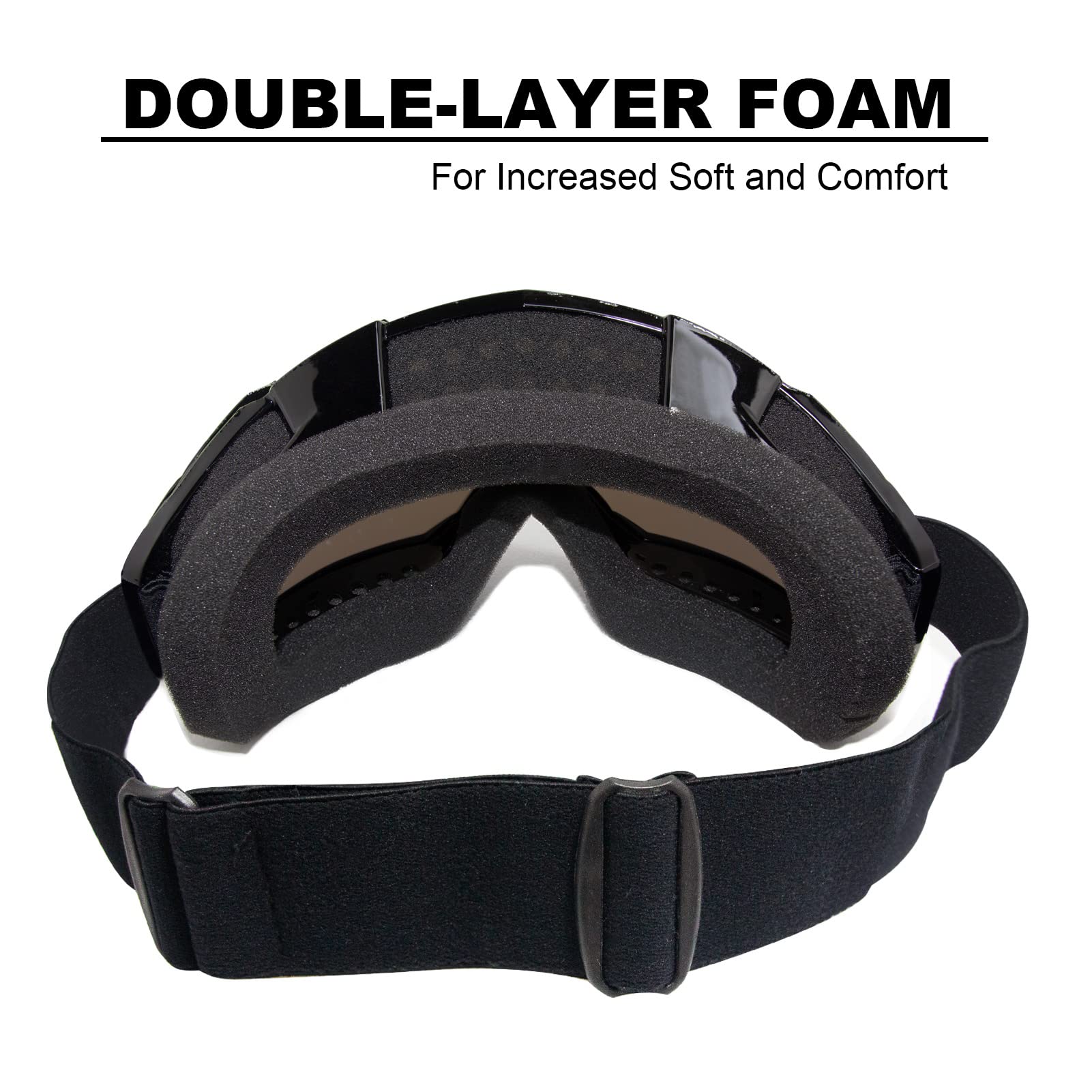 Copvner Dirt Bike Goggles Atv Goggles Motorcycle Goggles Motocross Riding Goggles Otg Offroad Goggles Ski Mx Helmet Racing Four