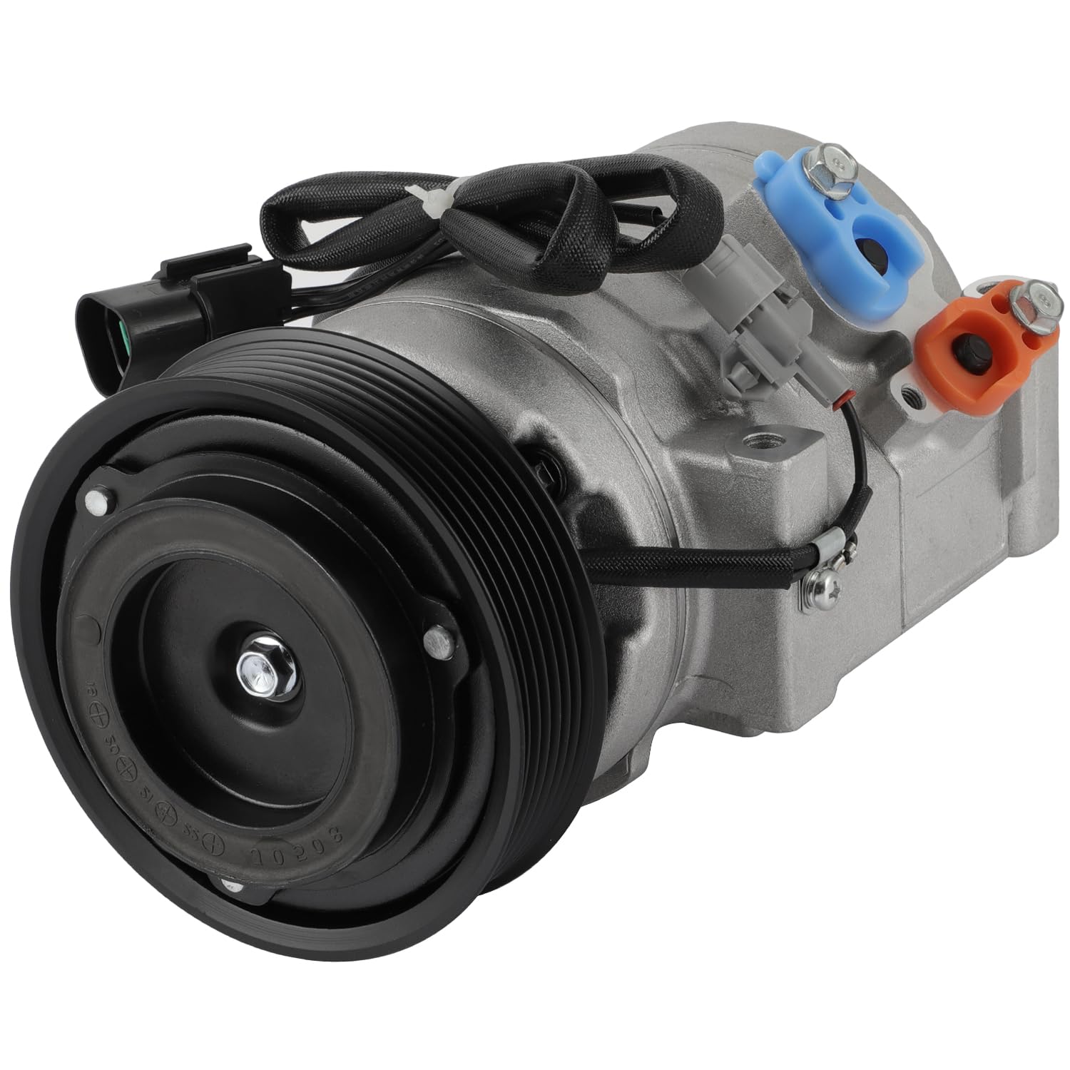 SCITOO AC Compressor Rapid Cooling for Mitsubishi Montero 3.5L for Mitsubishi Montero 3.8L 2001-2006 98338 MR500877 CO 10602C