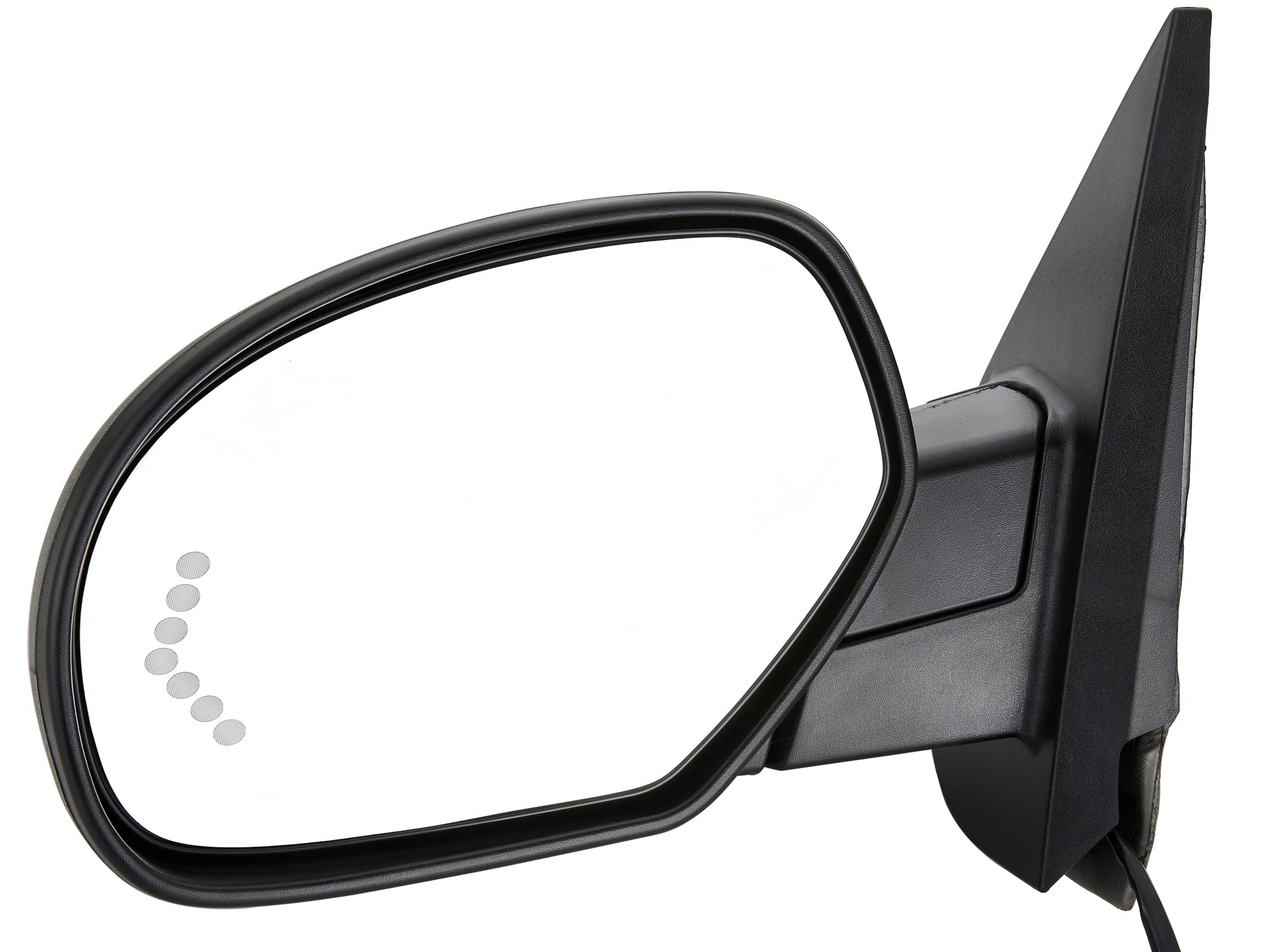 Zaposts Side View Mirror Fit For 07-13 Chevy Silverado 1500 2500 Hd 3500 Hd,Gmc Sierra 1500 2500 Hd,Gmc Yukon/Yukon Xl 1500 Powe