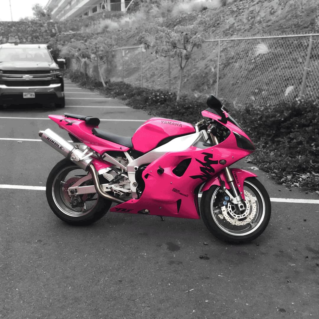 VViViD Premium Vinyl Wrap Film - 1ft x 5ft, Gloss Muscular Magenta, Model: vv+glsmsclrmgnta_1x5, Durable Vinyl Material