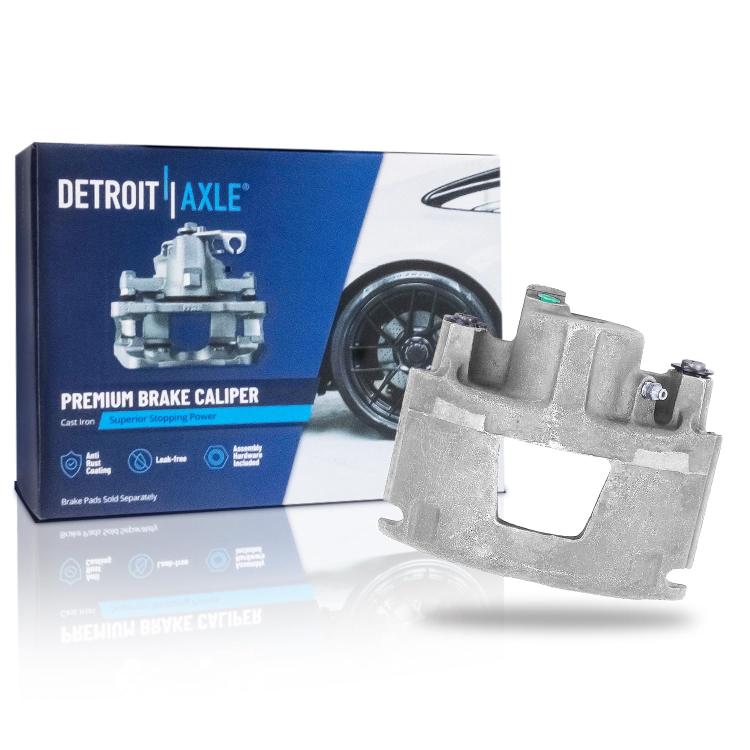 Detroit Axle - Front Left Brake Caliper for Buick LeSabre Chevrolet Camaro Cadillac DeVille Pontiac Trans Sport Bonneville Delta