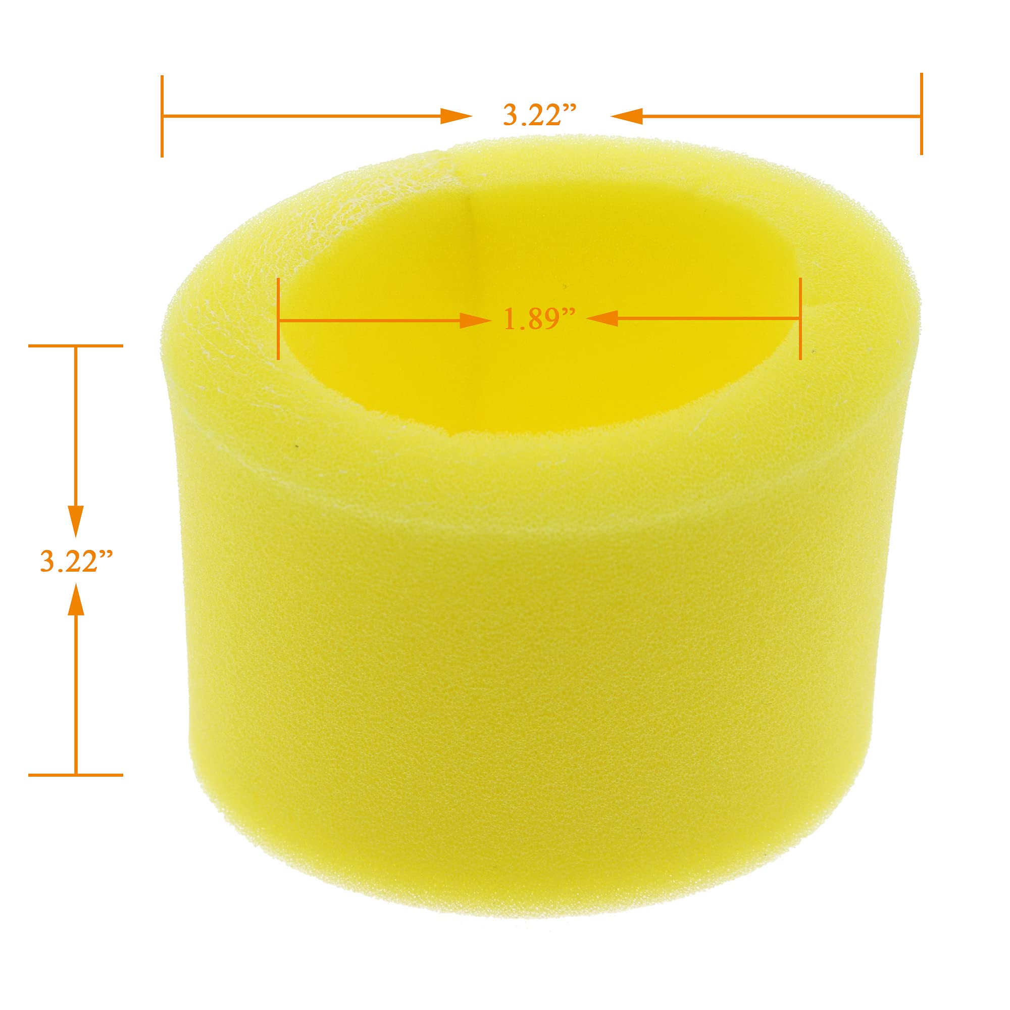 Jeenda Air Filter 17254-Hf7-000 17211-Gn1-760 For Honda Xr80R Crf100F Xr100R Sportrax Trx90X 1985 1986 1987 1988 1989 1988-2009
