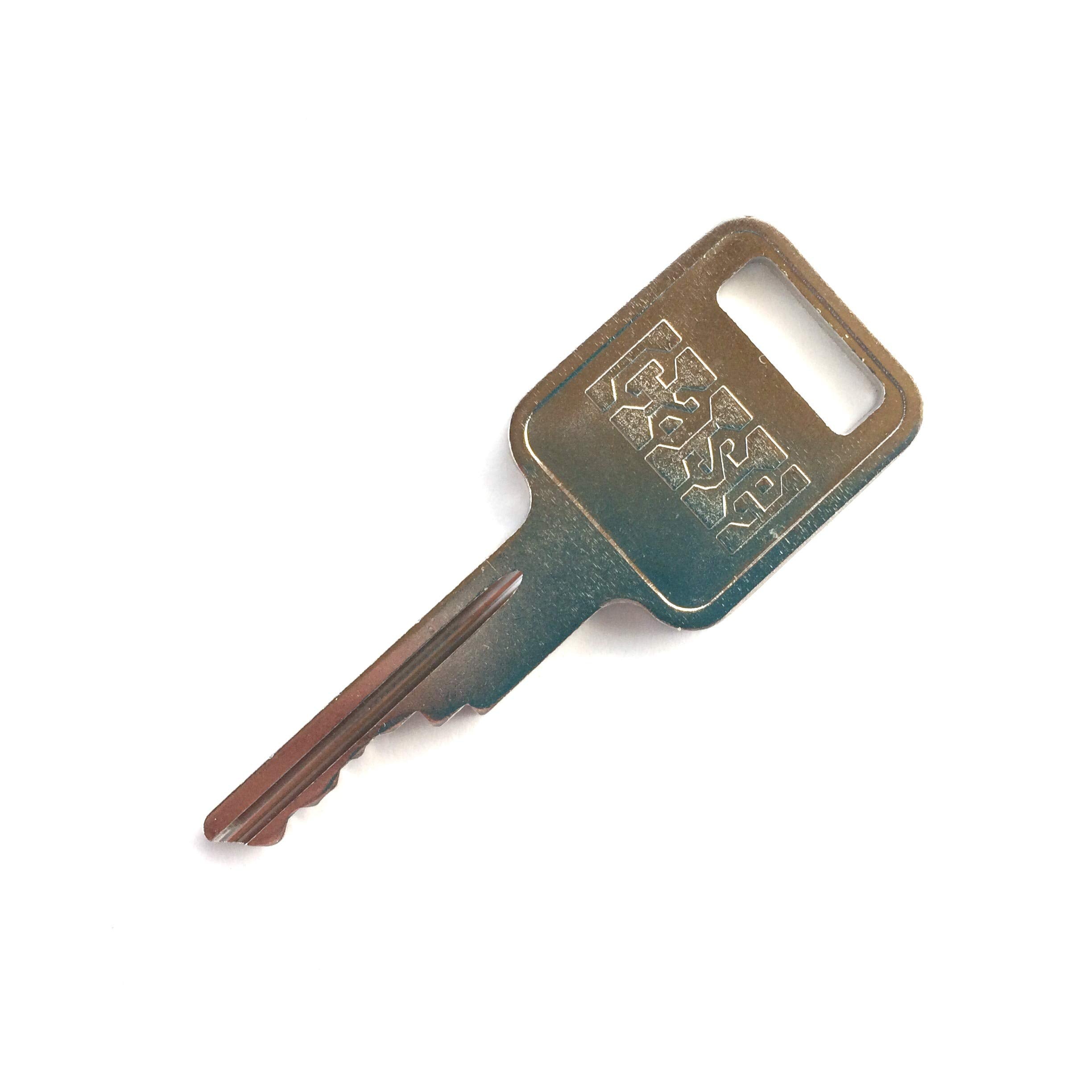 HEKEYCO Case Heavy Equipment Key for Backhoe & Skid Steer Loader - OEM Logo A77313 (1)