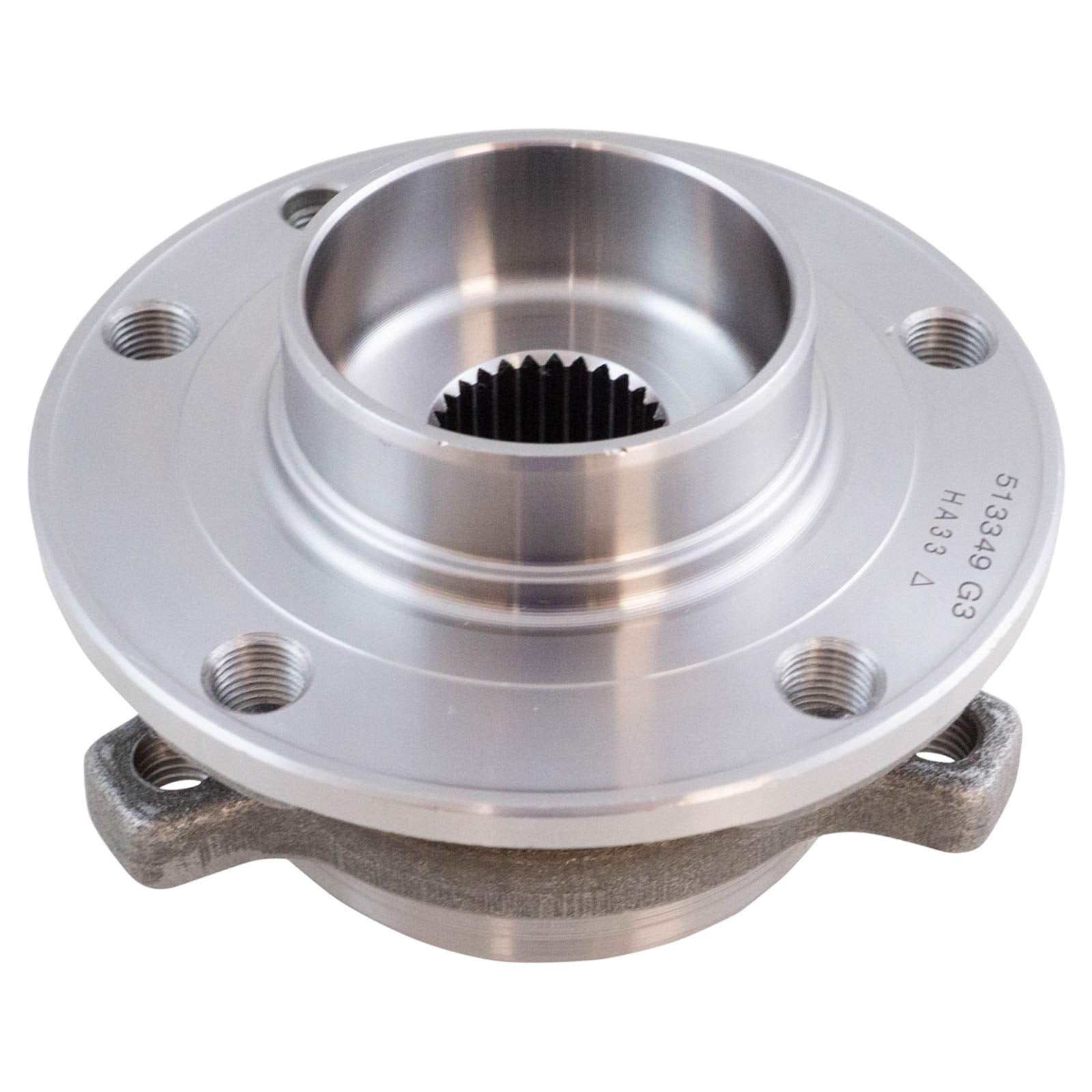 Trq Front Wheel Hub Bearings Assembly Set Compatible With 2014-2022 Jeep Cherokee