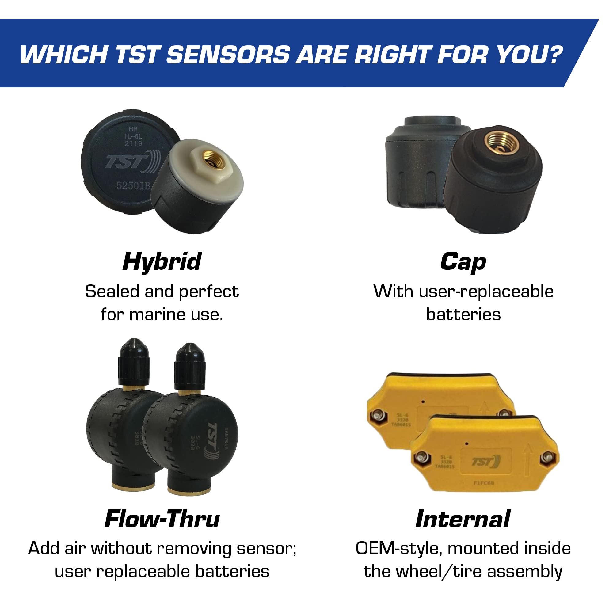Tst 507 Tpms (Cap, 8 Sensors)