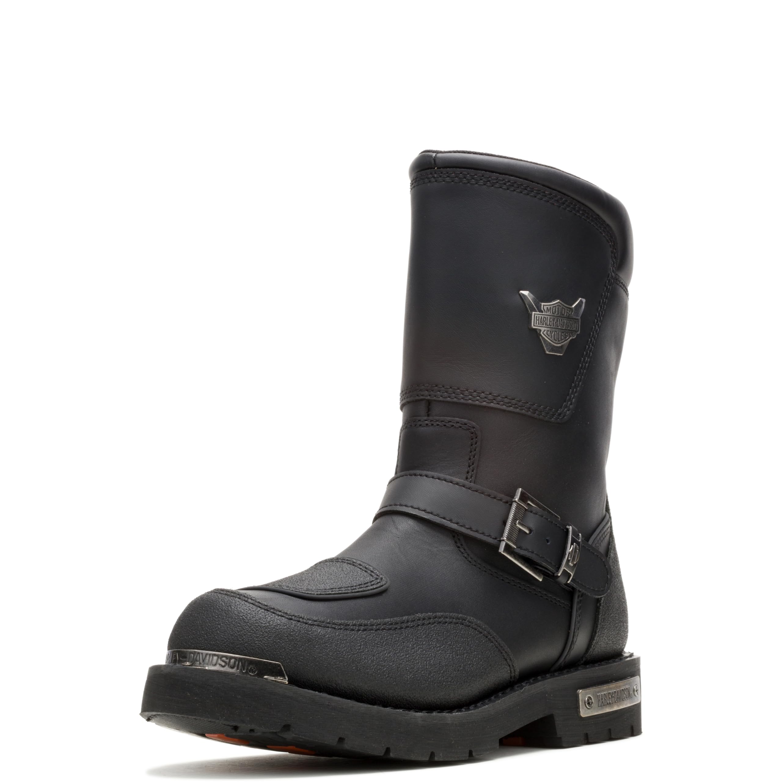 Harley-Davidson Footwear Men'S Shift Leather Motorcycle Casual Boot, Black, 12 M Us