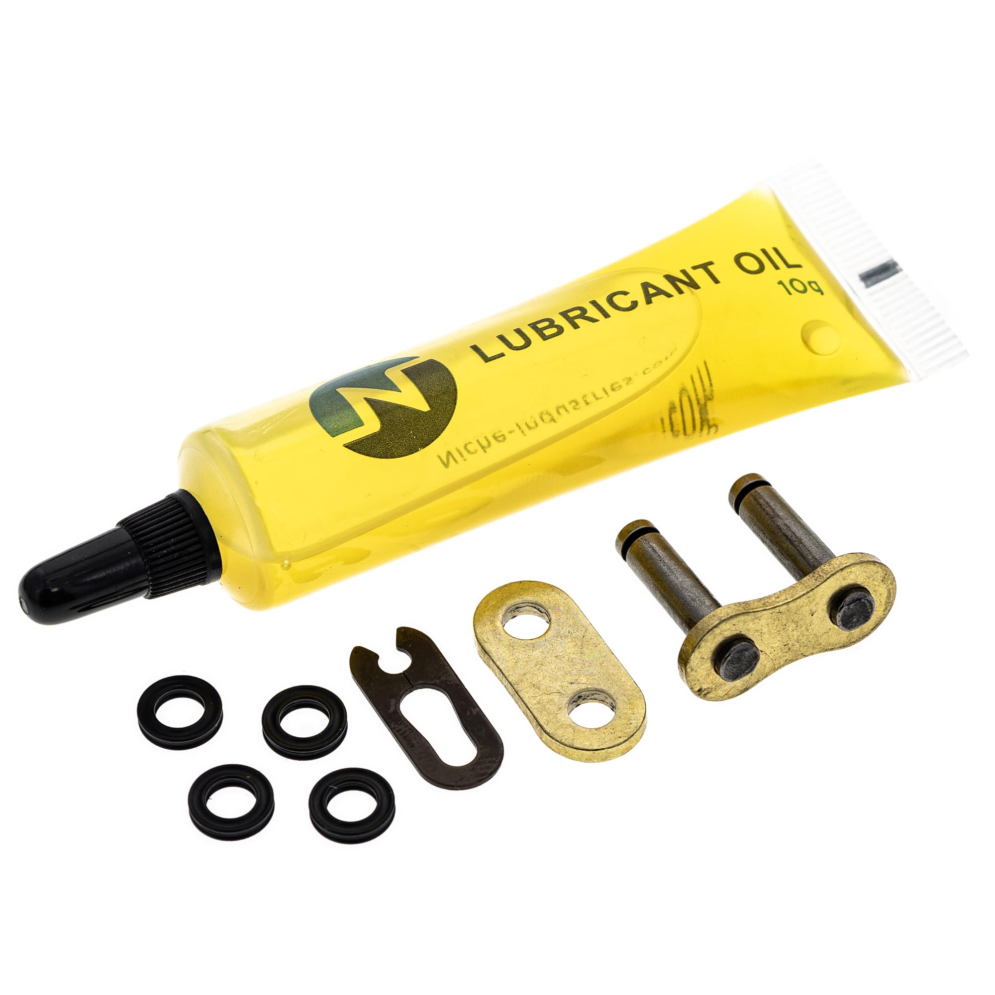 Niche Gold 428 X-Ring Chain 124 Links With Connecting Master Link