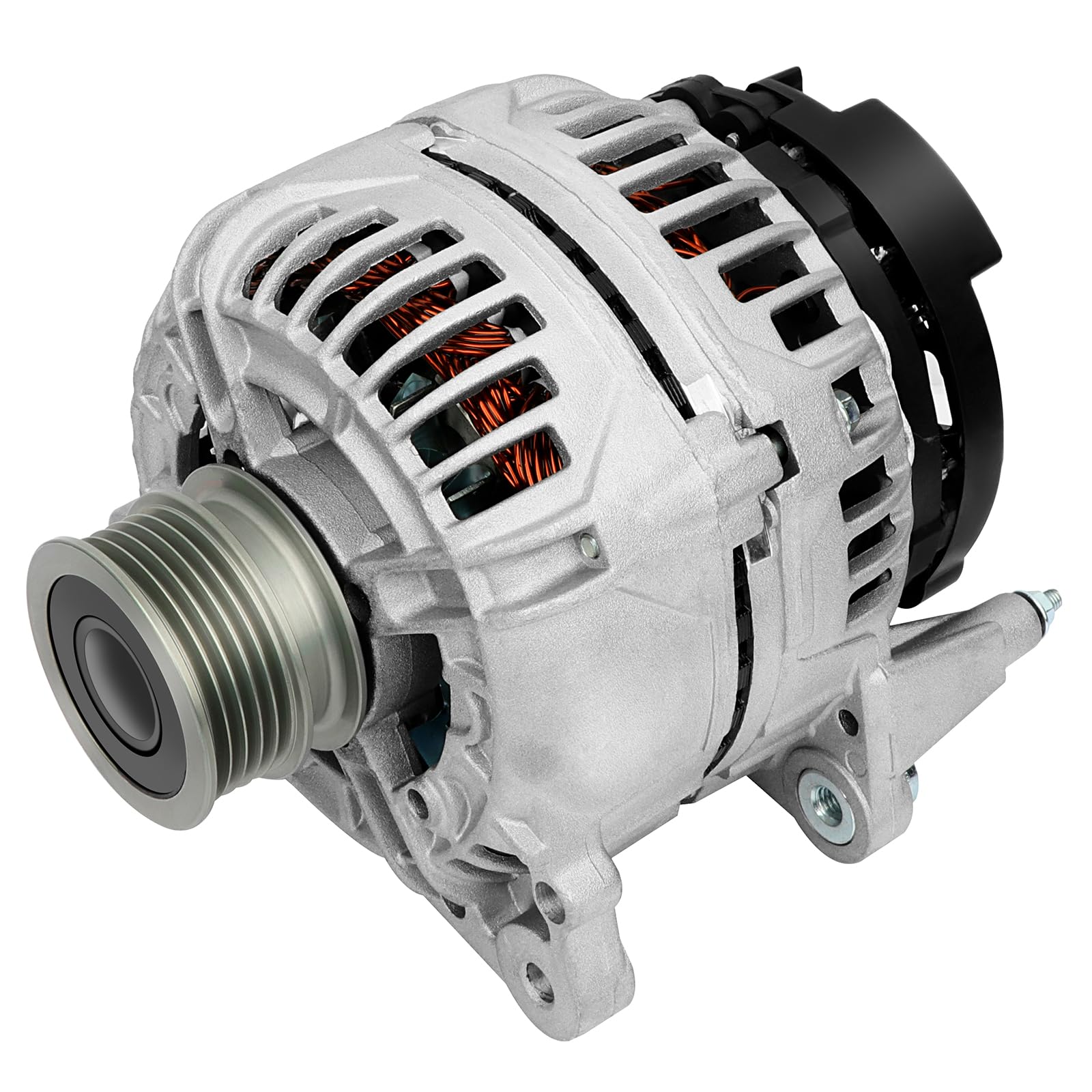SCITOO Alternator Fits for Volkswagen for Jetta 2005-2014 2.5L, for Golf 2010-2014, for Rabbit 2006-2009- 12V 140Amp CW 5-Groove
