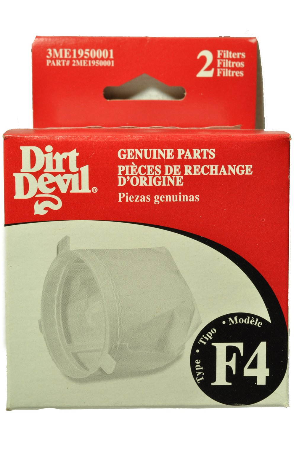 Dirt Devil F4 Scorpion Cordless Hv Filter