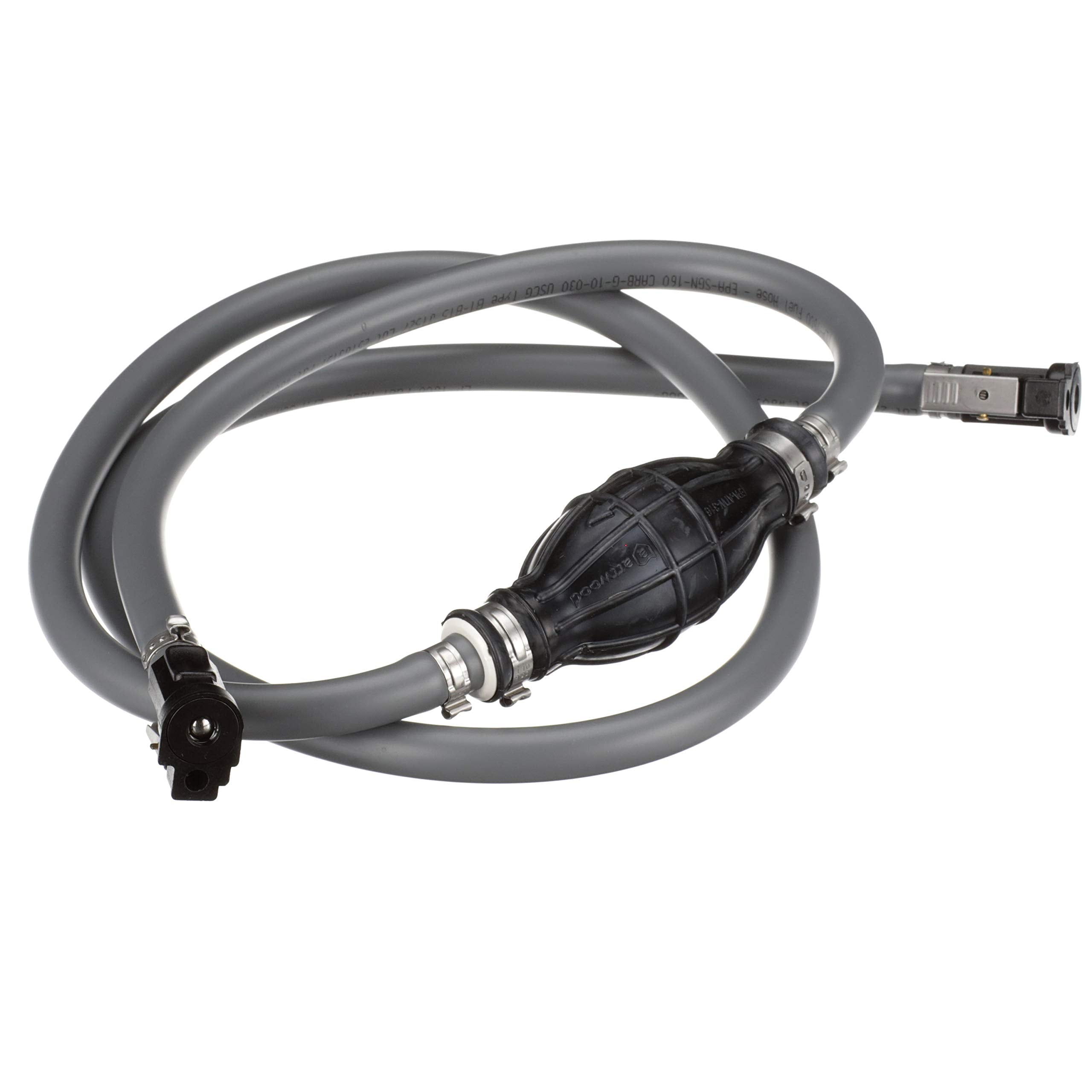 Attwood 93806Ylp7 Fuel Line Kit — For Yamaha Engines, 6 Feet Long, 3/8-In. Diameter, With Hose Fittings , Black