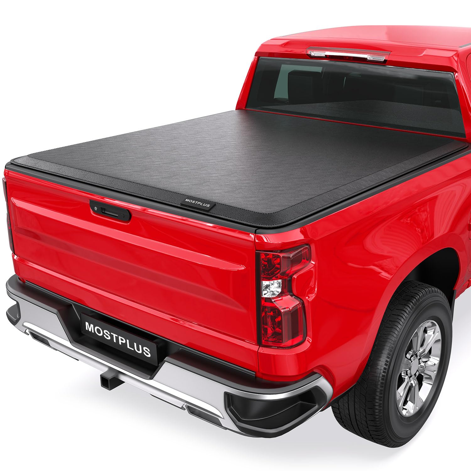 Mostplus Roll-Up Soft Vinyl Truck Bed Tonneau Cover Compatible With 2004-2006 Chevrolet Chevy Silverado/Gmc Sierra 1500 2500 350