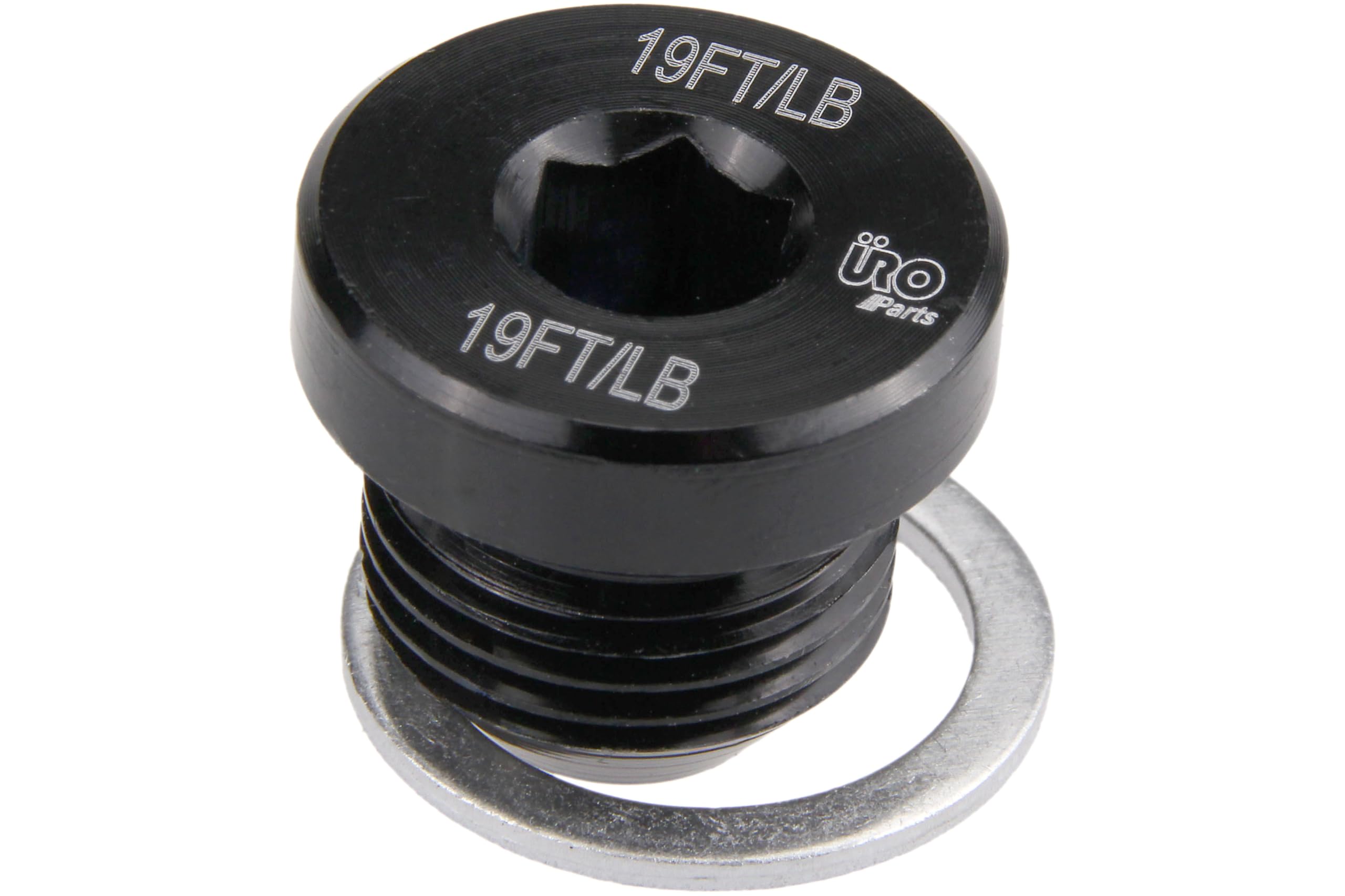 Uro Parts 90021900930Prm Oil Drain Plug, Hard Anodized Aluminum W/Magnet, 18 X 1.5Mm