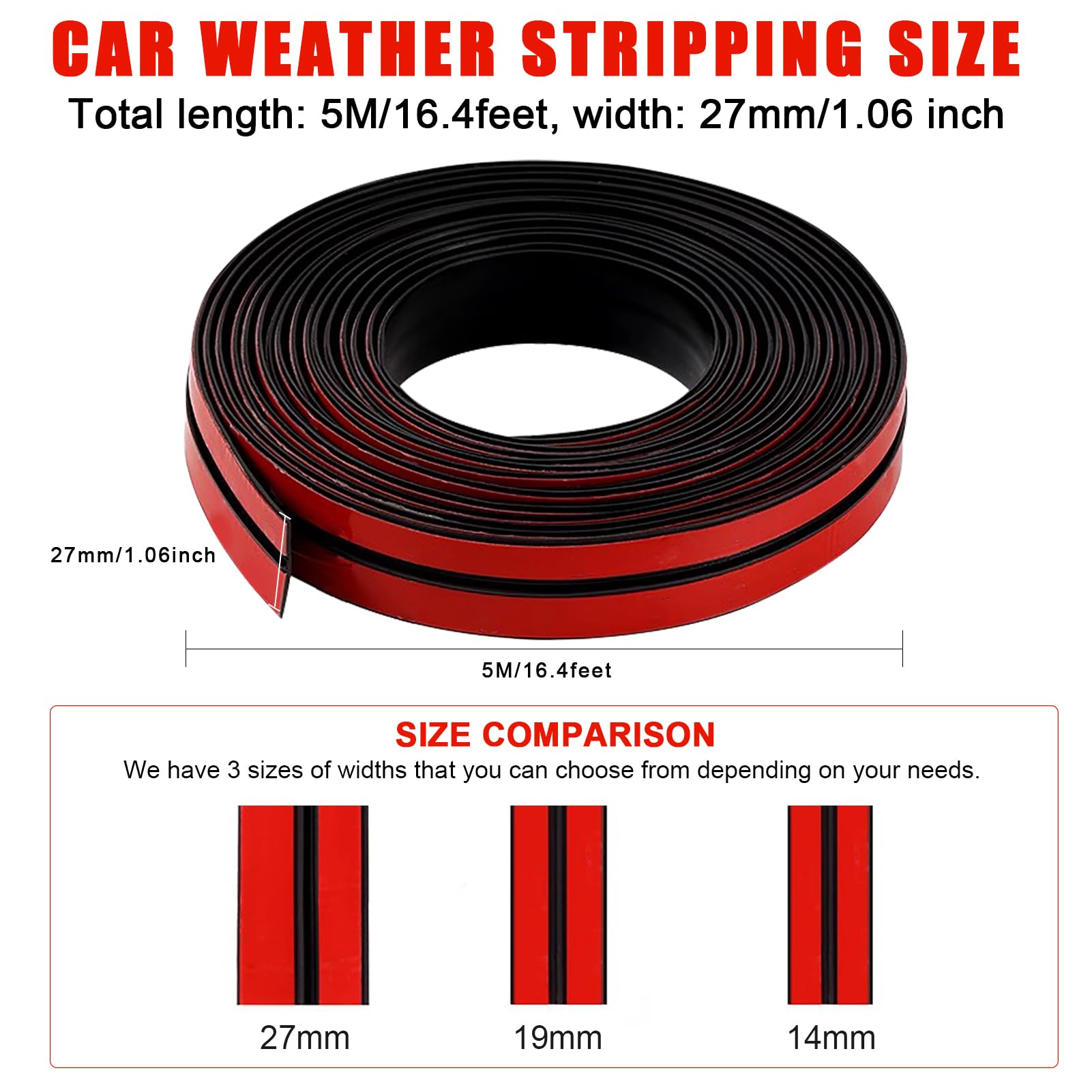 16.4Ft Car Sunroof Seal Car Windshield Seal Strip Universal Windshield Weather Stripping T Shape Windshield Rubber Seal For Roof