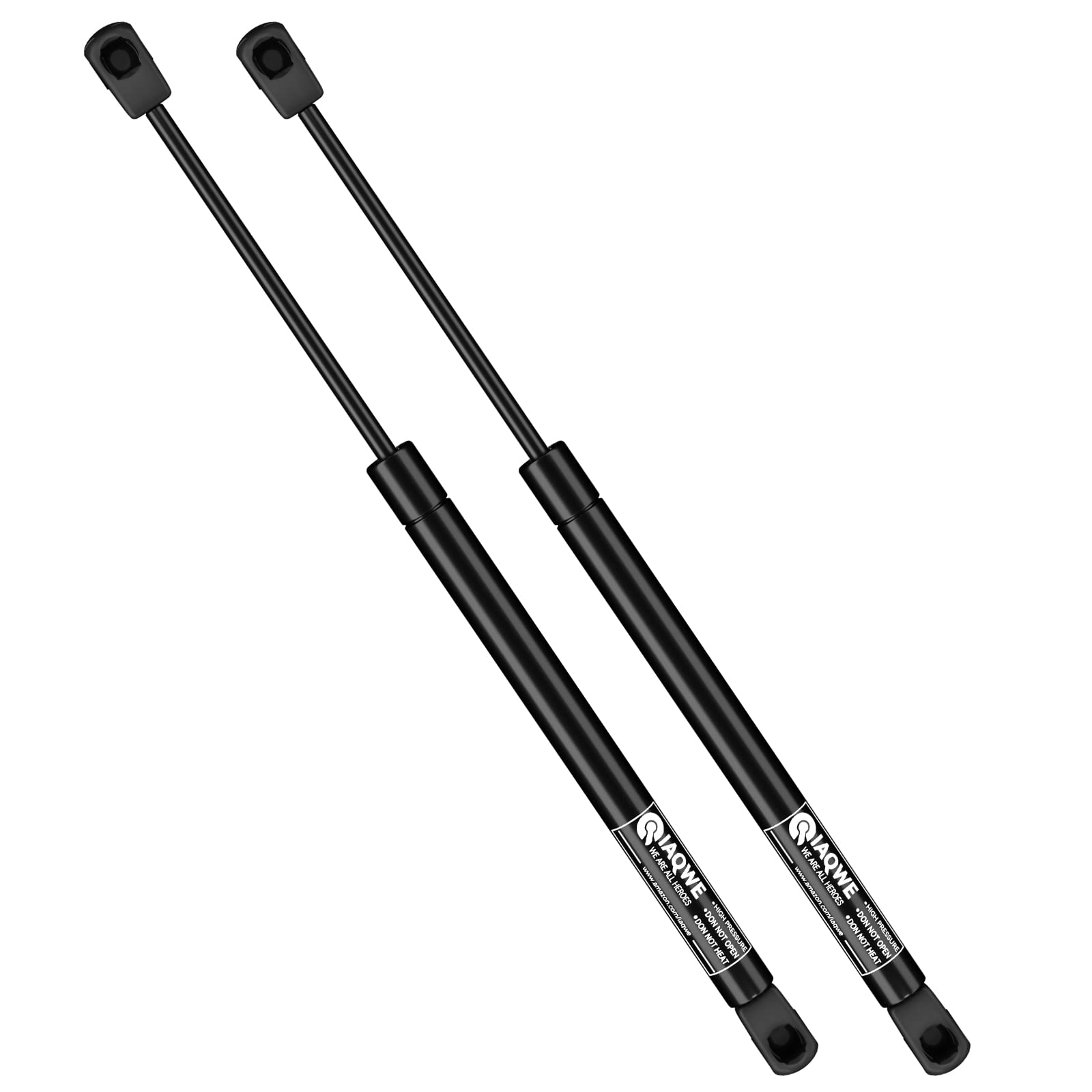 45Lbs/200N 17 Inch Gas Struts C16-04270 Lift Support Shocks For Camper Shell Rear Window Truck Canopy Cap Are Atc Leer Topper Window Toolbox 2Pcs By Iaqwe