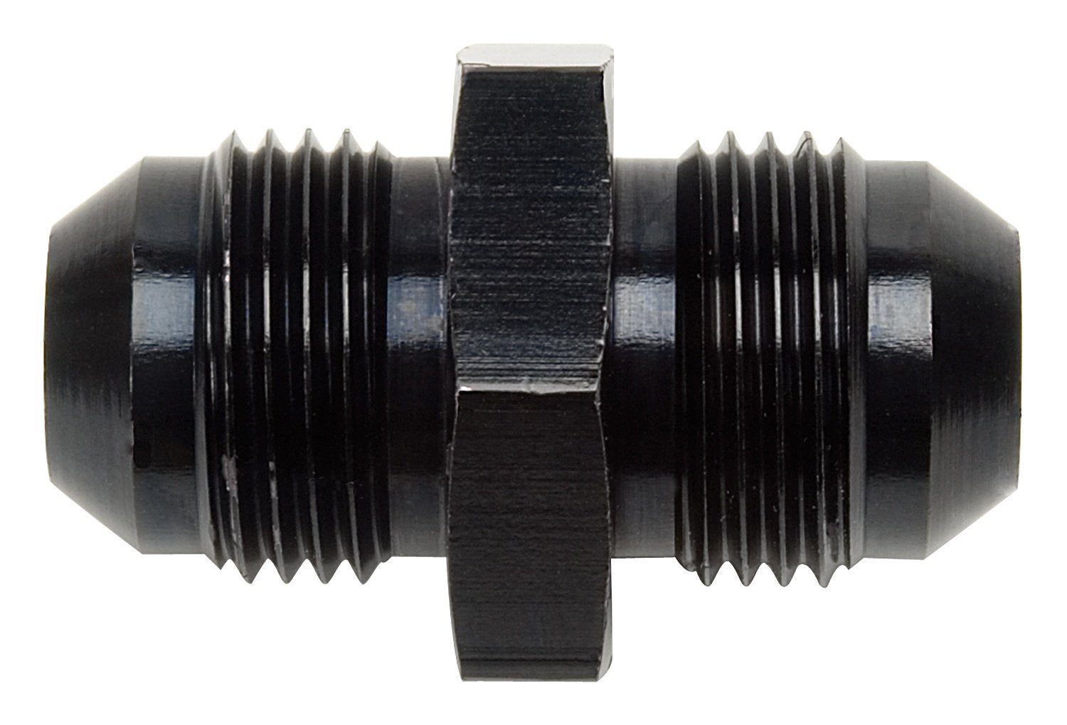 Russell by Edelbrock 660343 Black -4 AN Flare Union