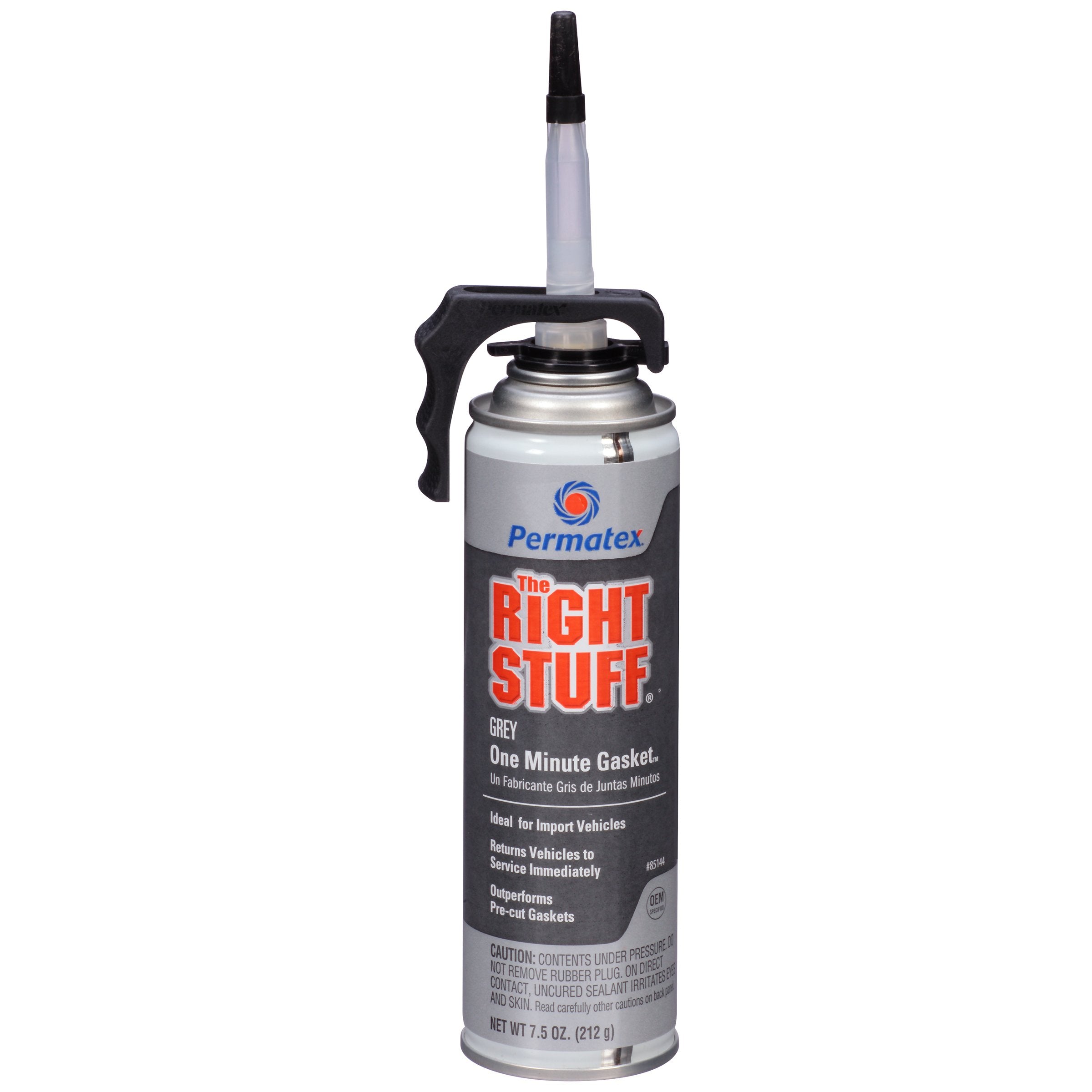 Permatex 85144 The Right Stuff Grey Gasket Maker, 7.5 Oz. (Pack Of 6)
