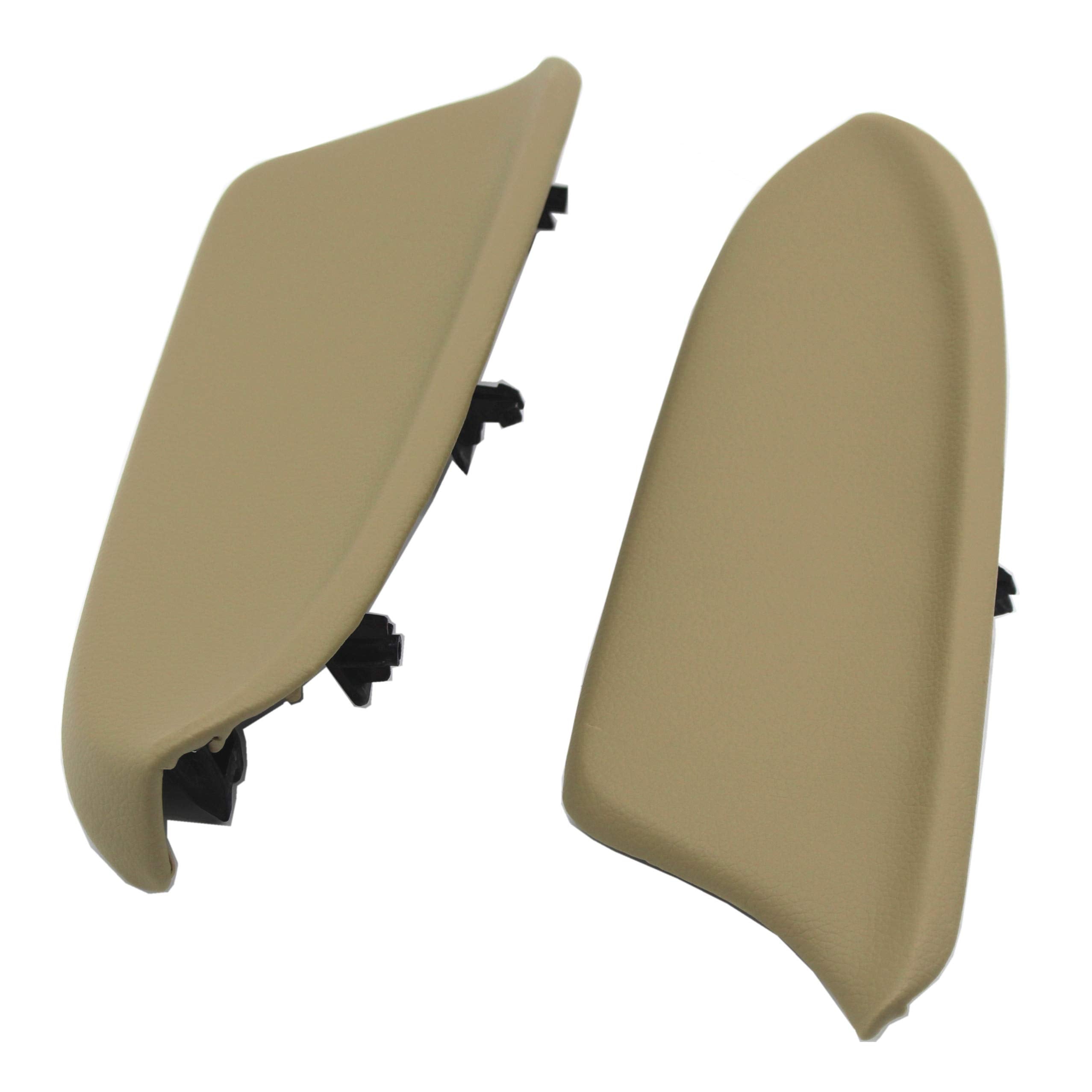 Ezzy Auto Pair Beige Armrest Vinyl Rear Door Panels Armrest Lid For 2008-2012 Accord Rear