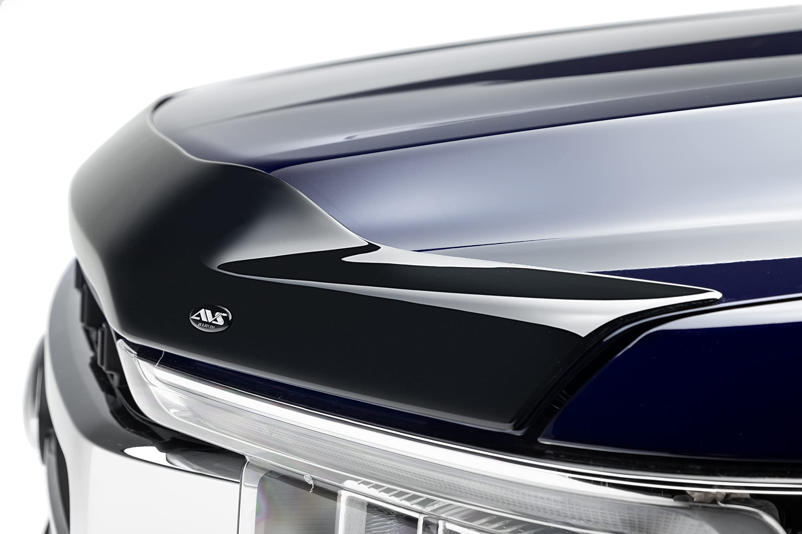 Auto Ventshade [Avs] Aeroskin Hood Protector | 2019 - 2023 Ram 1500 (New Body Style) Excludes Rebel & Trx Models, Low Profile/Flush - Smoke | 322163 70 X 12 X 3.25 Inches