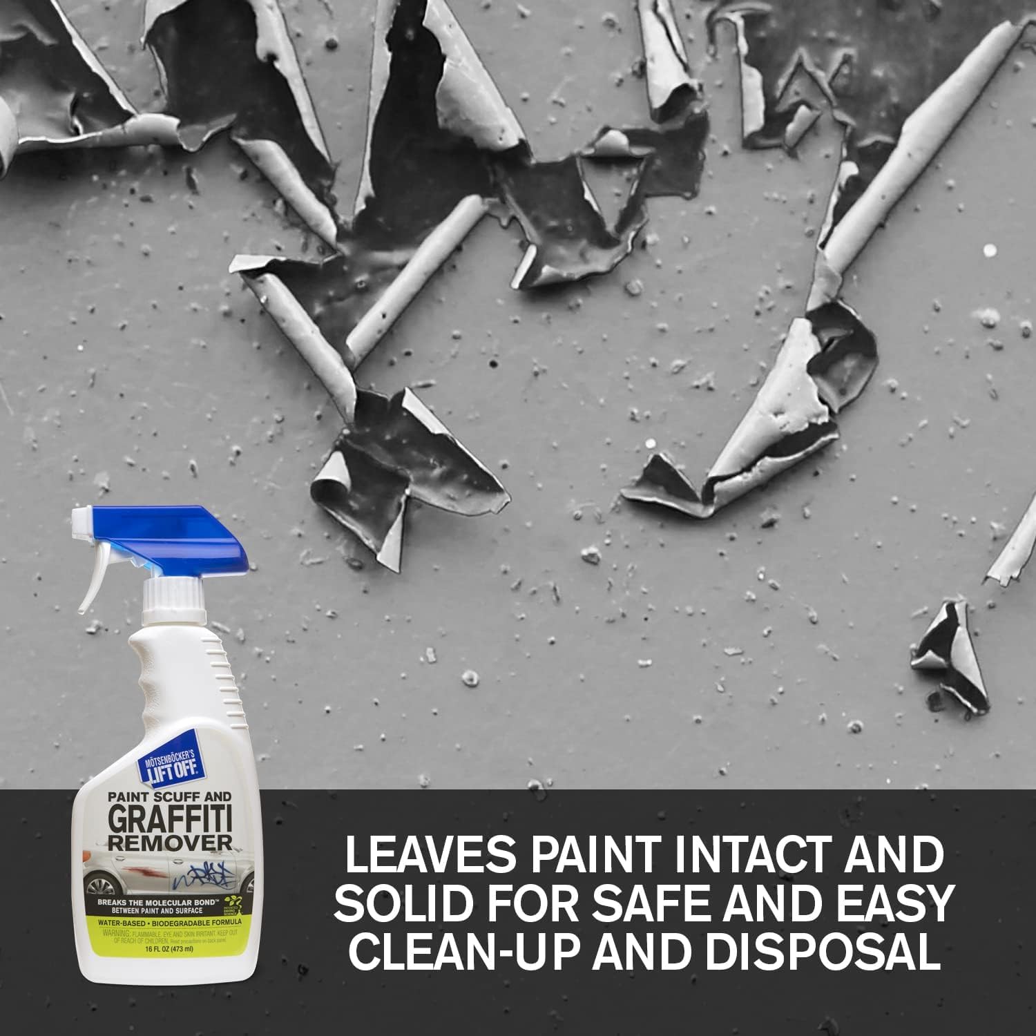 Motsenbocker'S Lift Off 45406-3Pk 16-Ounce Paint Scuff And Graffiti Remover Easily Removes Paint Scuffs, Spray Paint, Acrylic Fr