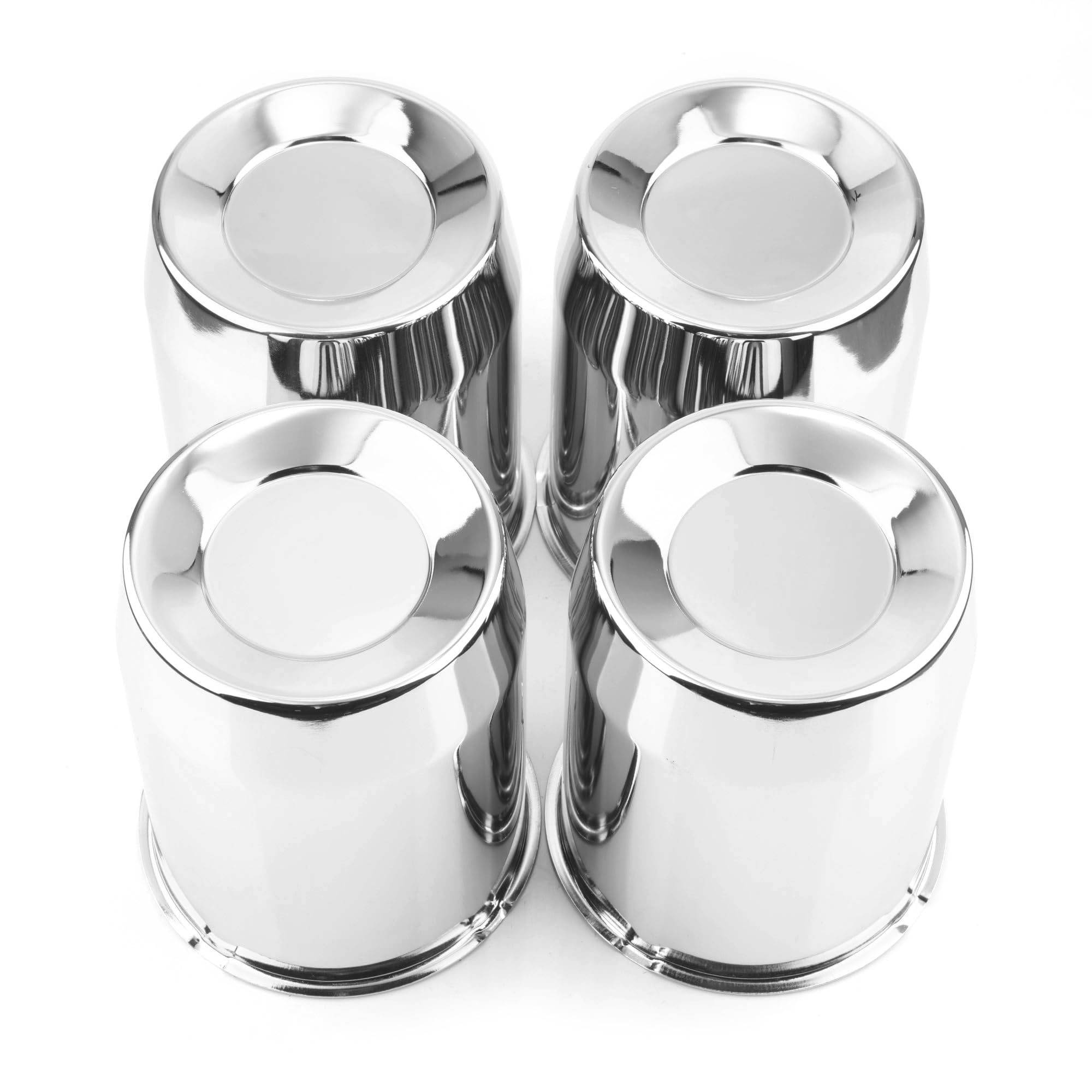 Rtrhinotuning 4Pcs 5.15'' 130Mm Push Through Center Caps Wheel Hub Caps For 5.15In Truck Trailer Wheel Center Holes 6.46'' Heigh