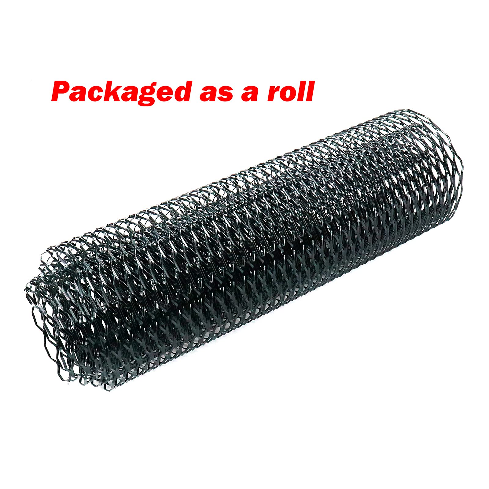 Modengzhe 40 X 13 Inch Car Grill Mesh Sheet, Black Painted Aluminum Alloy Multifunctional Grille Mesh Roll, 8 X 25Mm Seagull-Sha