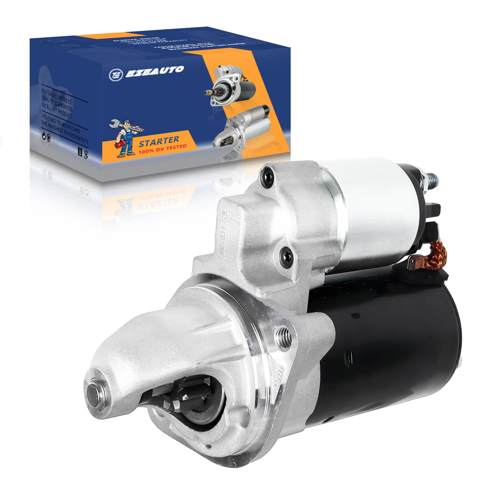 17922N Ezexpreze Starter Motor Compatible with BMW 08-11 128i 135i 528i 3.0L, 07-11 328i 335i X3 X5 3.0L, 06-11 Z4 3.0L, 12-16 Z