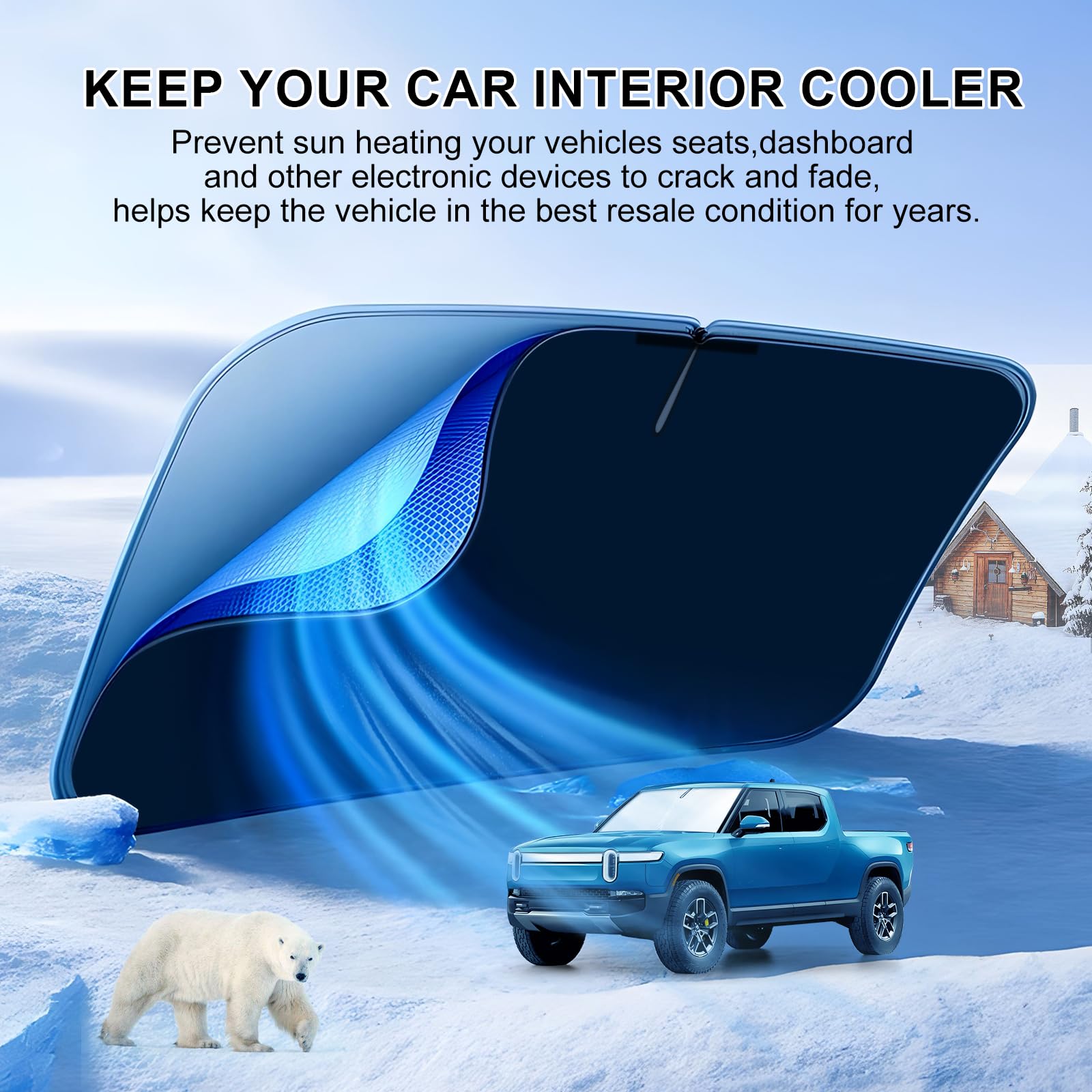 T Tgbros Windshield Sun Shade For Lexus Rx 2023-2024 2025 Accessories Foldable Front Window Sunshade Cover Sun Shield Sun Visor