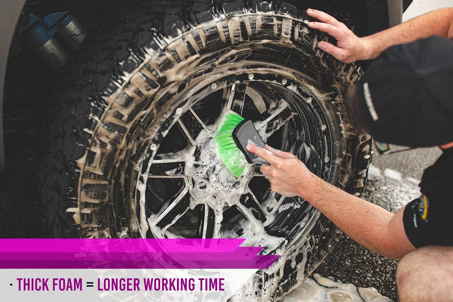 P & S Professional Detail Products Brake Buster Wheel Cleaner - Non Acid, 1 Gallon, Purple, Model 13 - Removes Brake Dust & Dirt