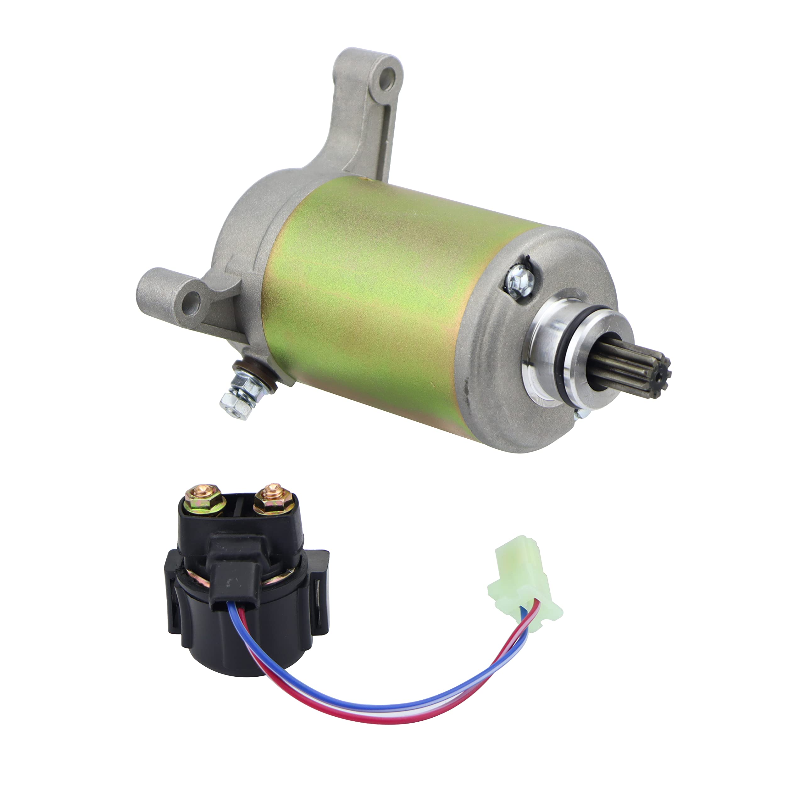 Hity Motor Starter & Relay Solenoid for Yamaha Warrior 350 YFM350 1987-2004 Moto-4 350 YFM350 1987-1995 Kodiak 400 YFM400 1993-1
