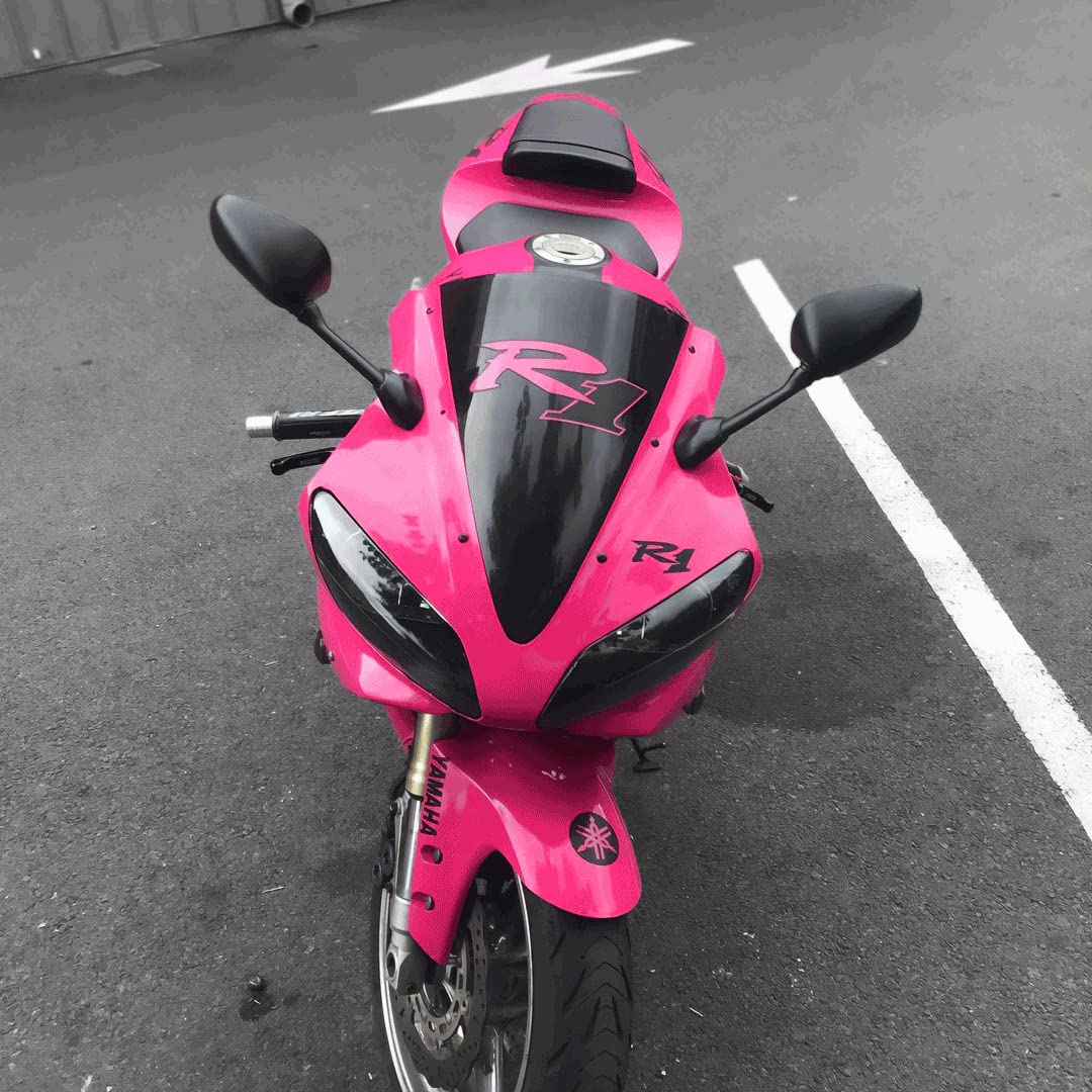 VViViD Premium Vinyl Wrap Film - 1ft x 5ft, Gloss Muscular Magenta, Model: vv+glsmsclrmgnta_1x5, Durable Vinyl Material