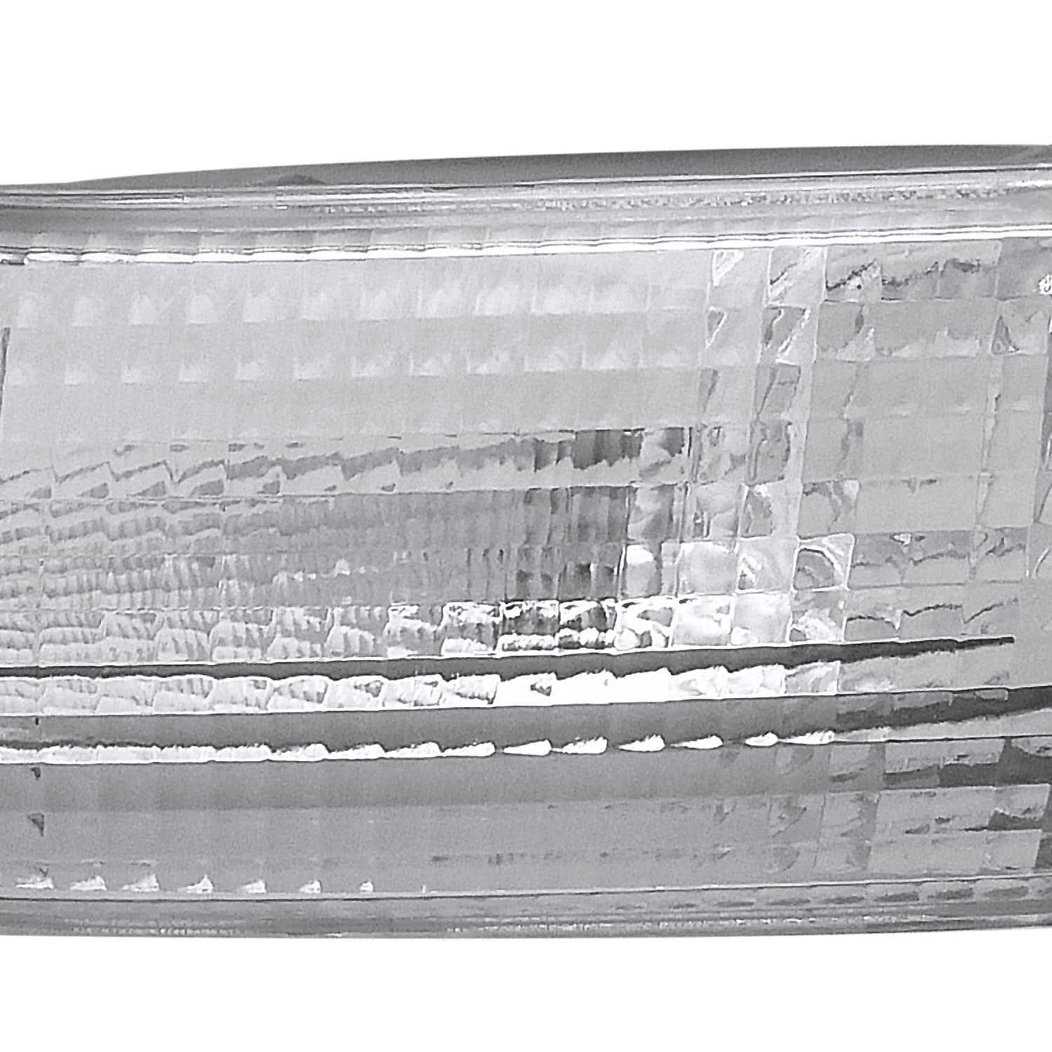 SPEC-D TUNING Clear Rear Bumper Lights for 2000-2005 Mitsubishi Eclipse - Chrome Housing, L+R Pair