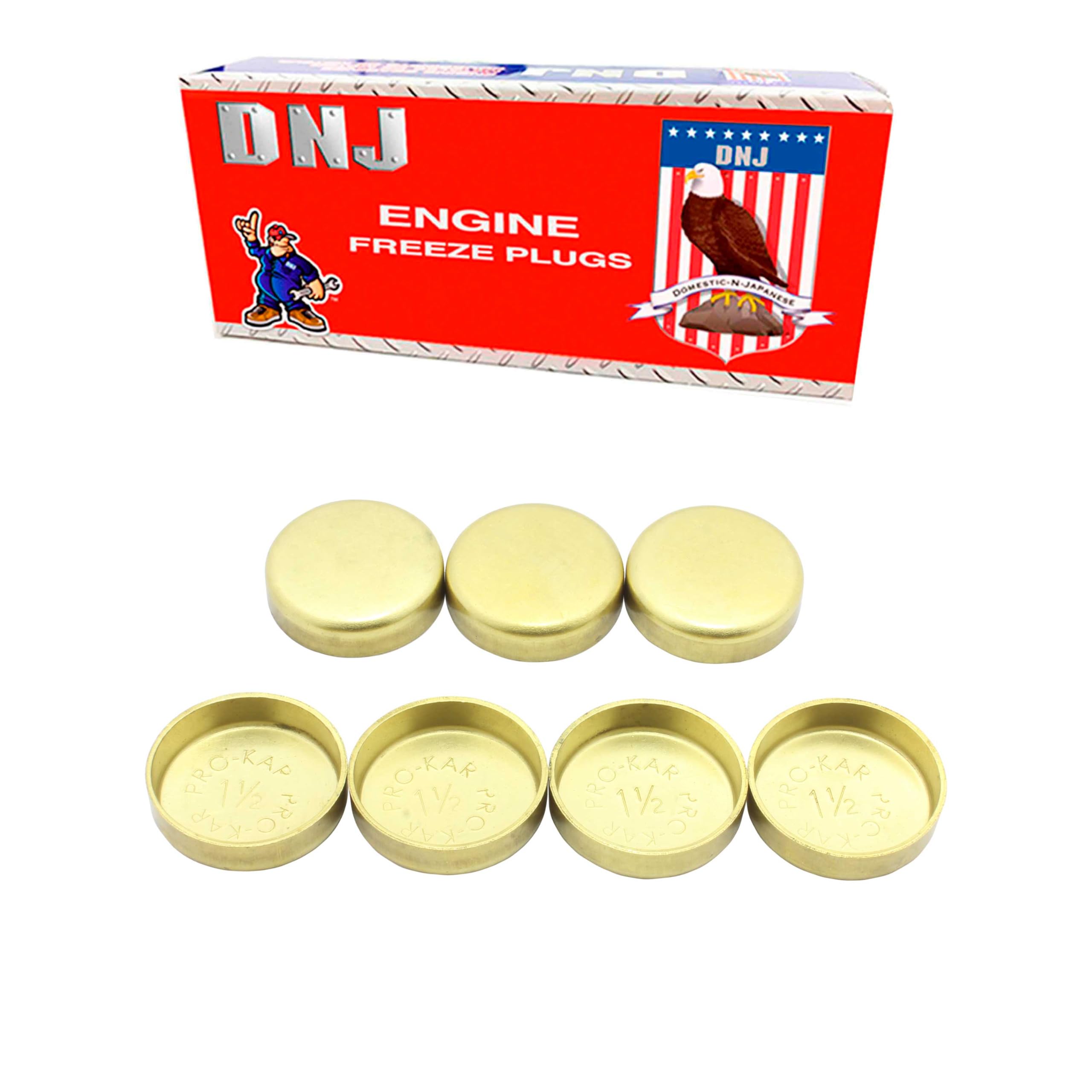 Dnj Fps4200 Freeze Plug Sets For 94-03 Ford V8 7.3L 445 Ohv 16V Power-Stroke-Diesel