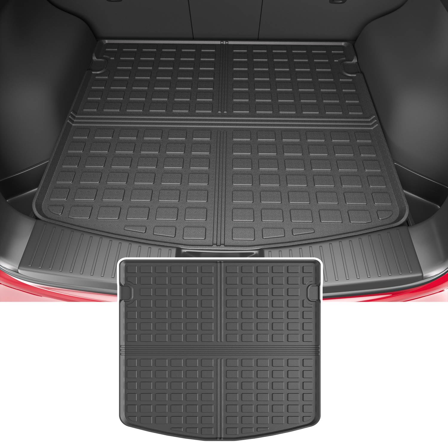 Powoq Trunk Mat Compatible With 2023 2024 Mazda Cx-5 Cargo Liner All Weather Protection Cargo Mat Replacement For Mazda Cx-5 202